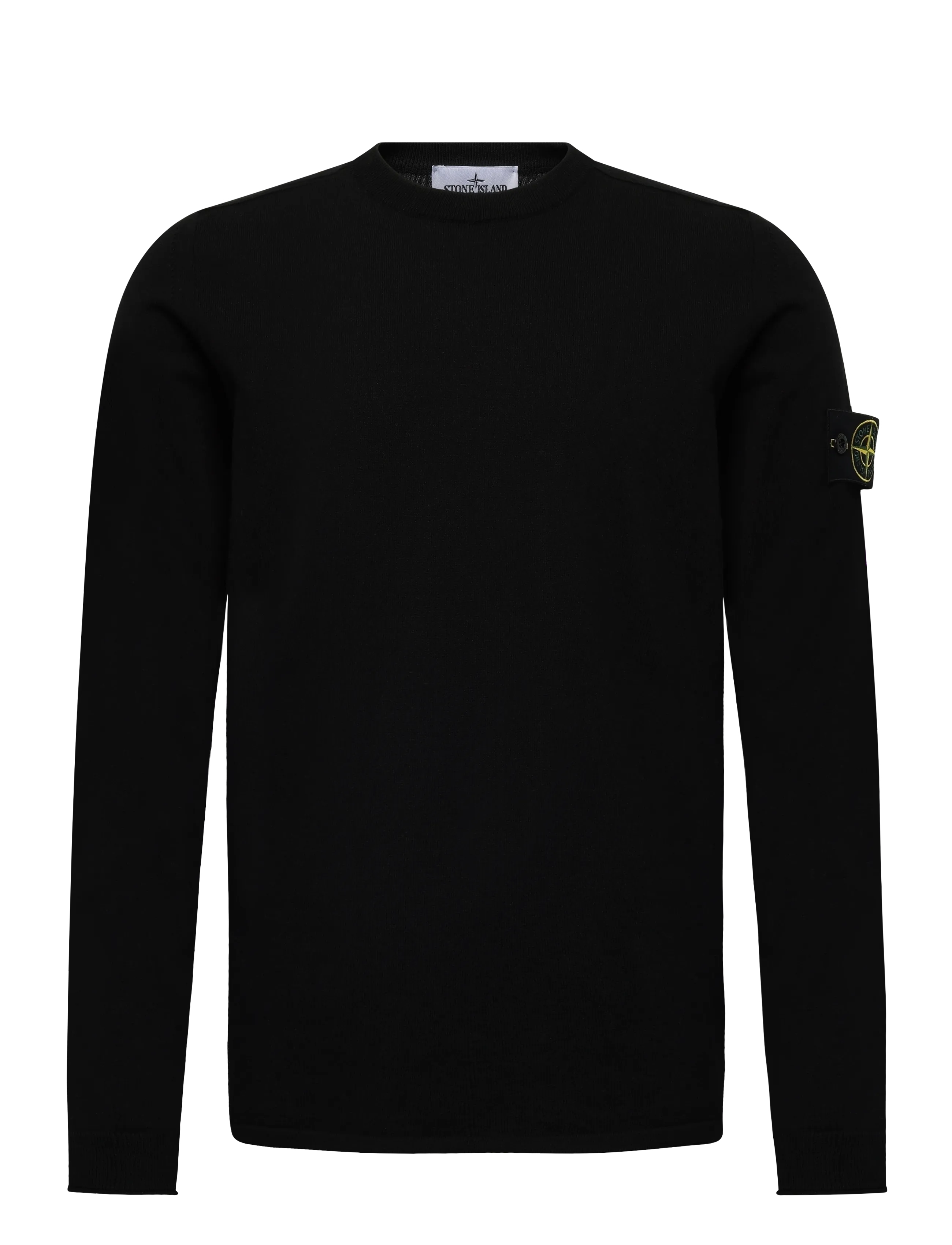 Stone Island Crewneck Pullover - Kläder - BLACK / black