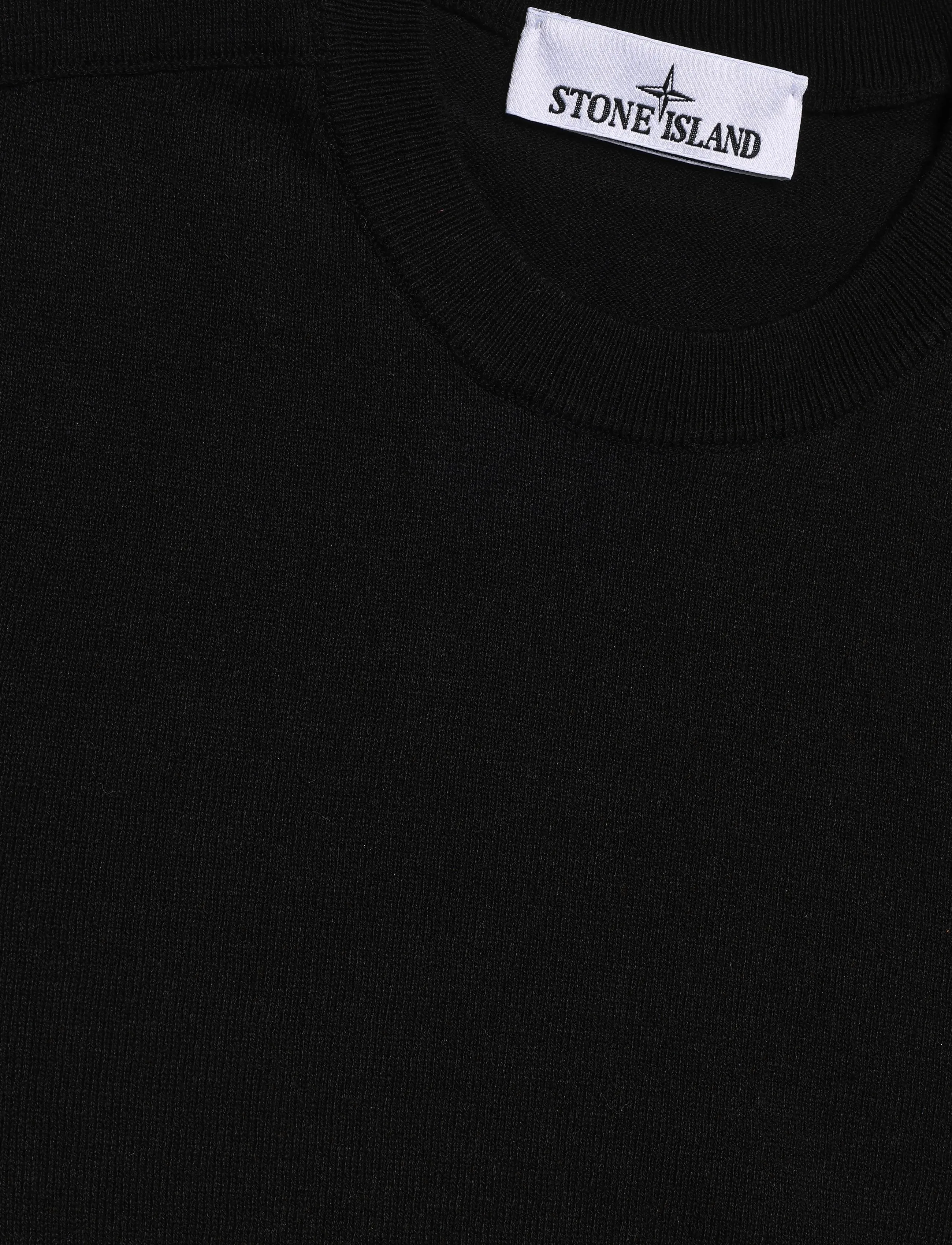 Stone Island - Crewneck Pullover - rundhalsad - black - 2