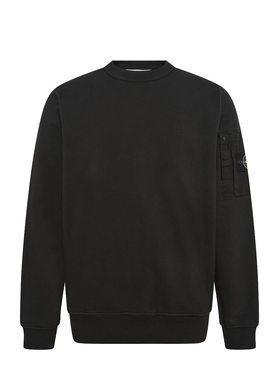 Stone Island - Men's Crewneck Sweatshirt - sweatshirts - black - 0