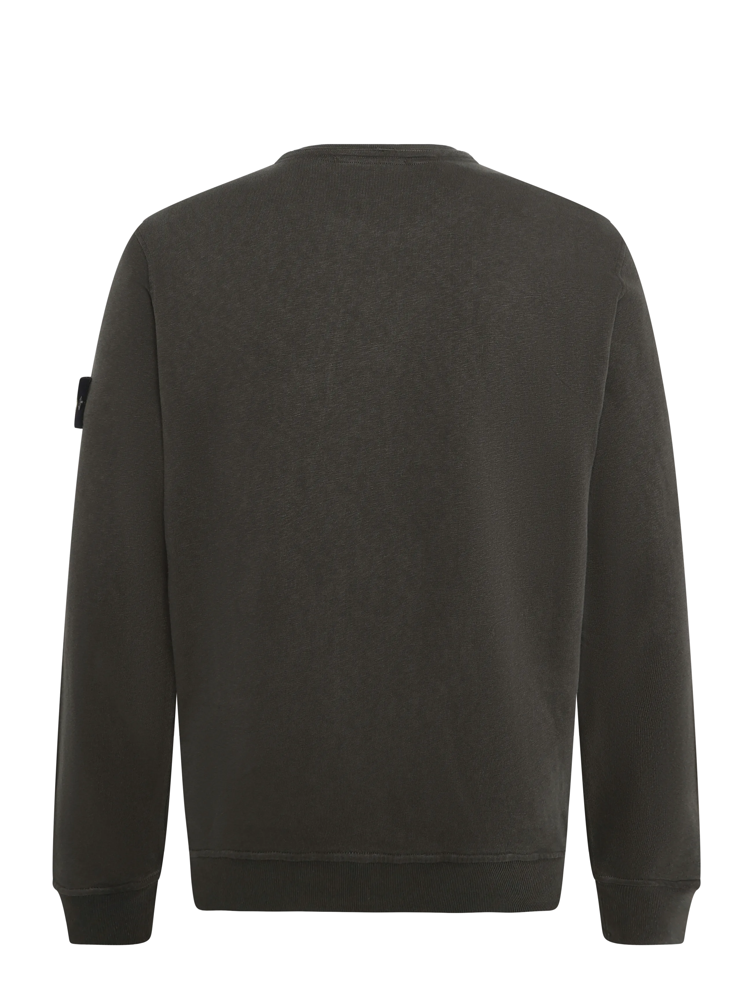 Stone Island - Logo patch crewneck sweatshirt - dark grey - 1
