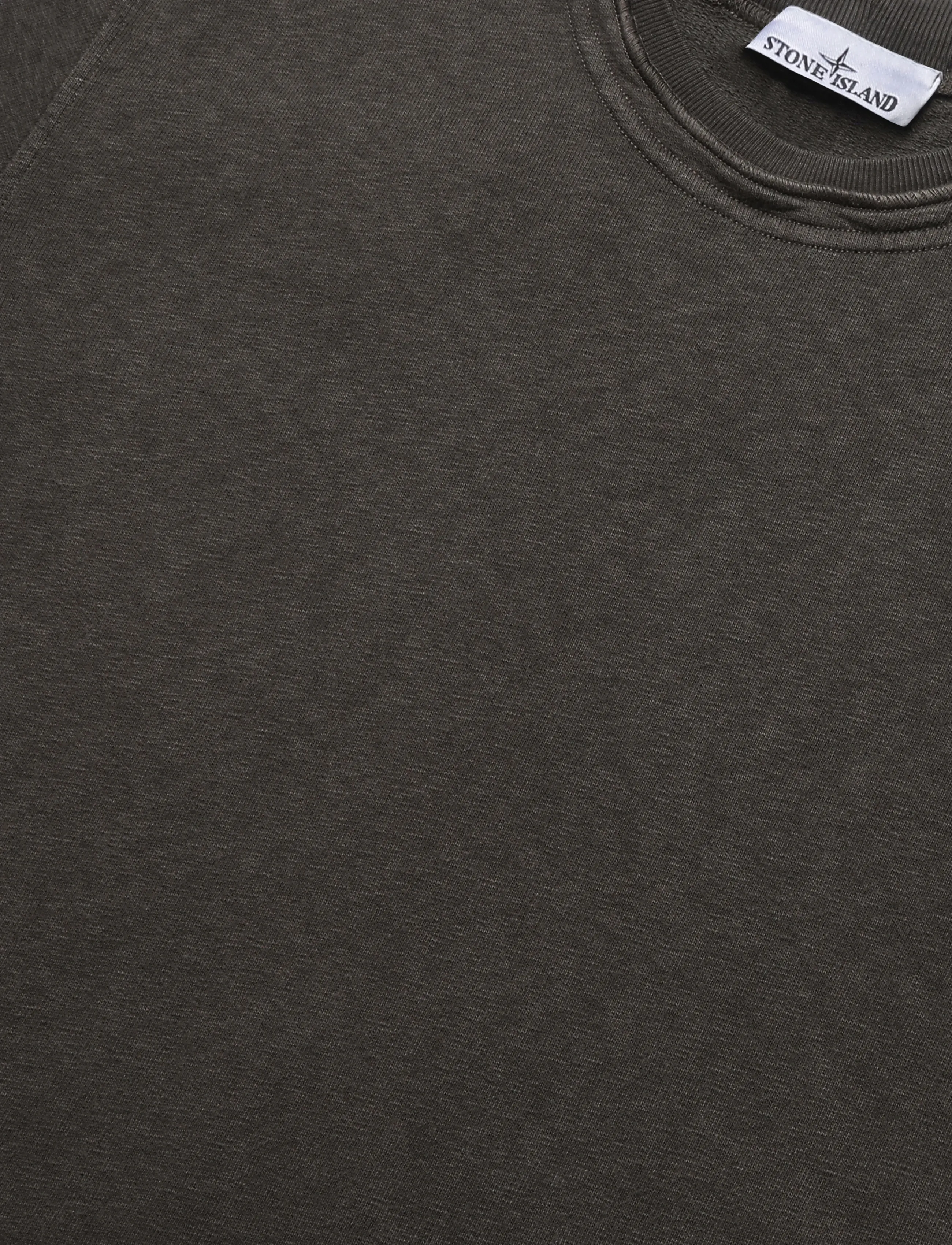 Stone Island - Logo patch crewneck sweatshirt - dark grey - 2