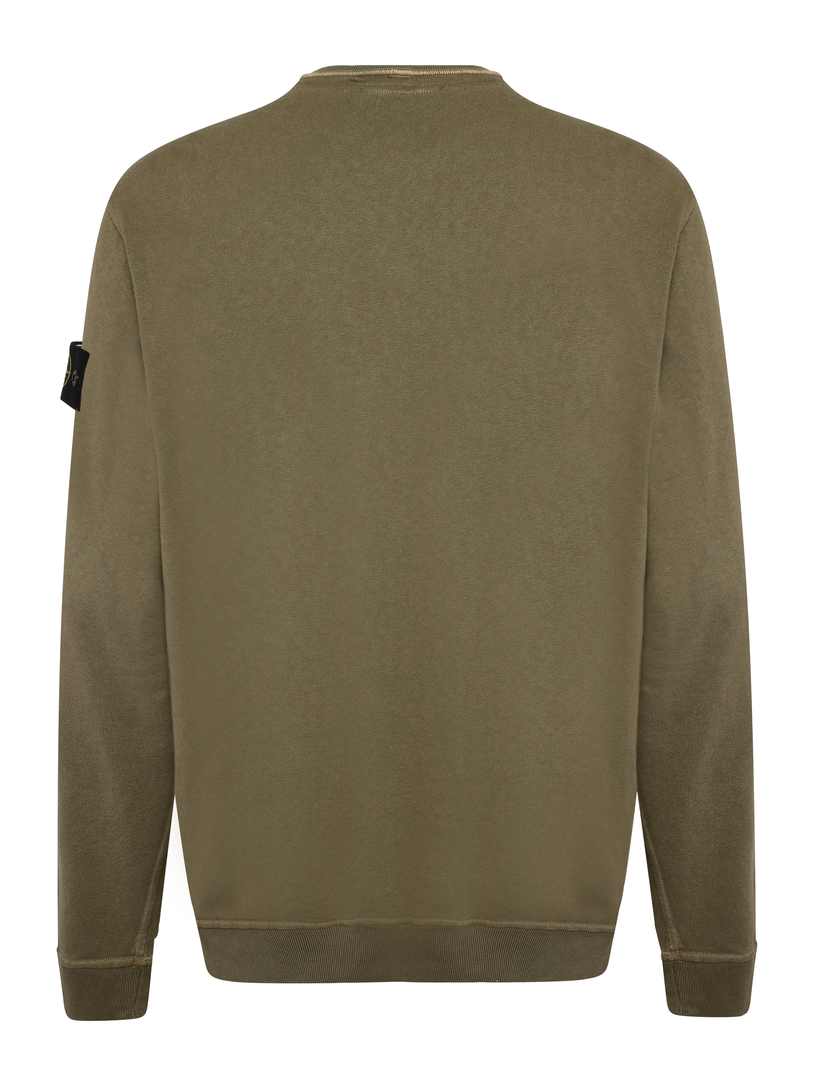 Stone Island - Logo patch crewneck sweatshirt - dressipluusid - green - 1