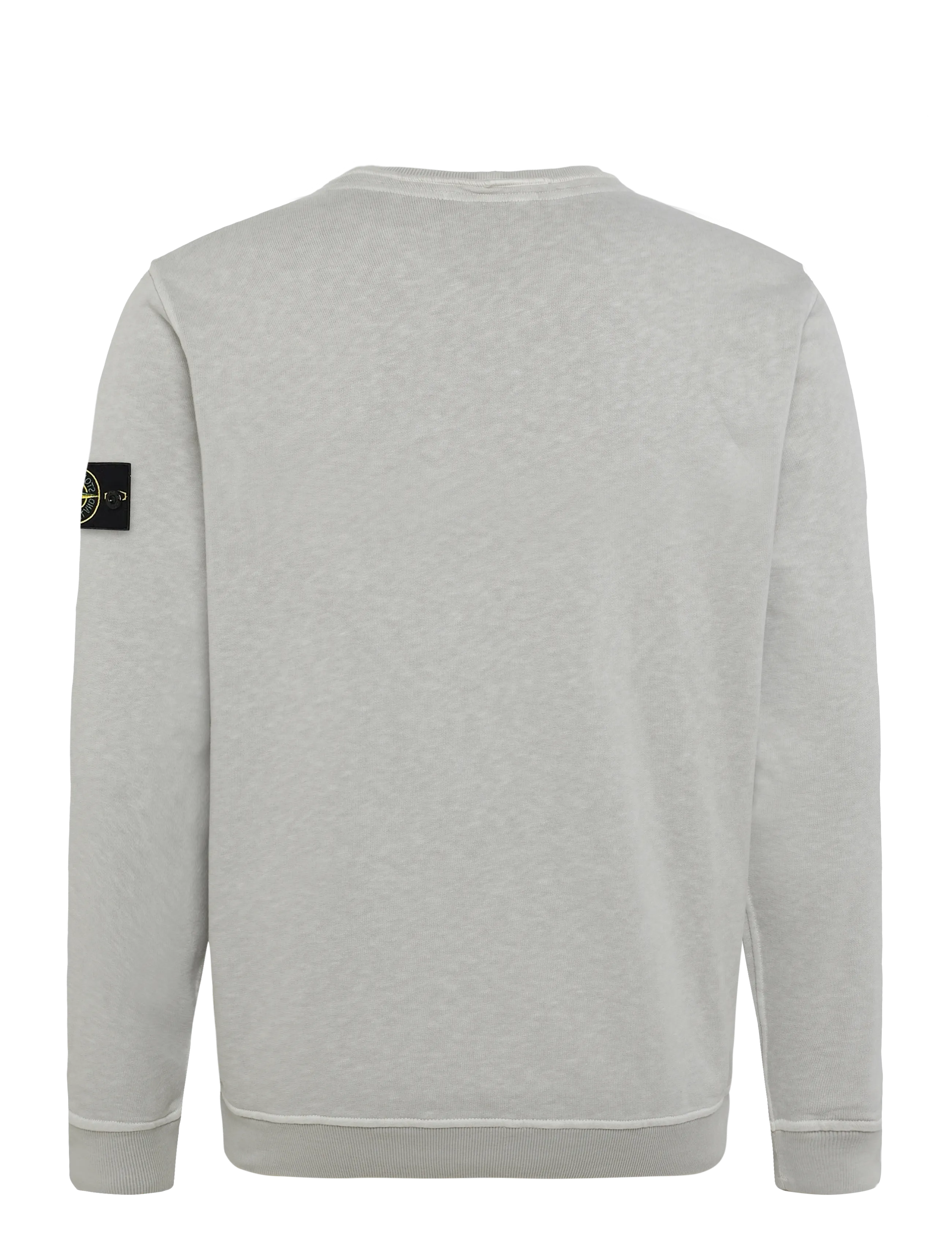 Stone Island - Logo patch crewneck sweatshirt - sweatshirts - grey - 1