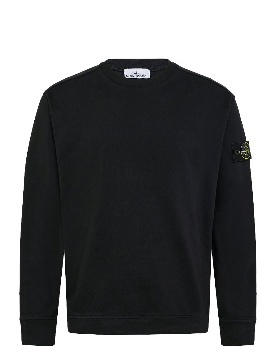 Stone Island - Heavy Organic Cotton Jersey - dressipluusid - black - 0
