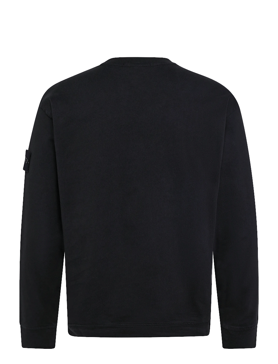 Stone Island - Heavy Organic Cotton Jersey - dressipluusid - black - 1