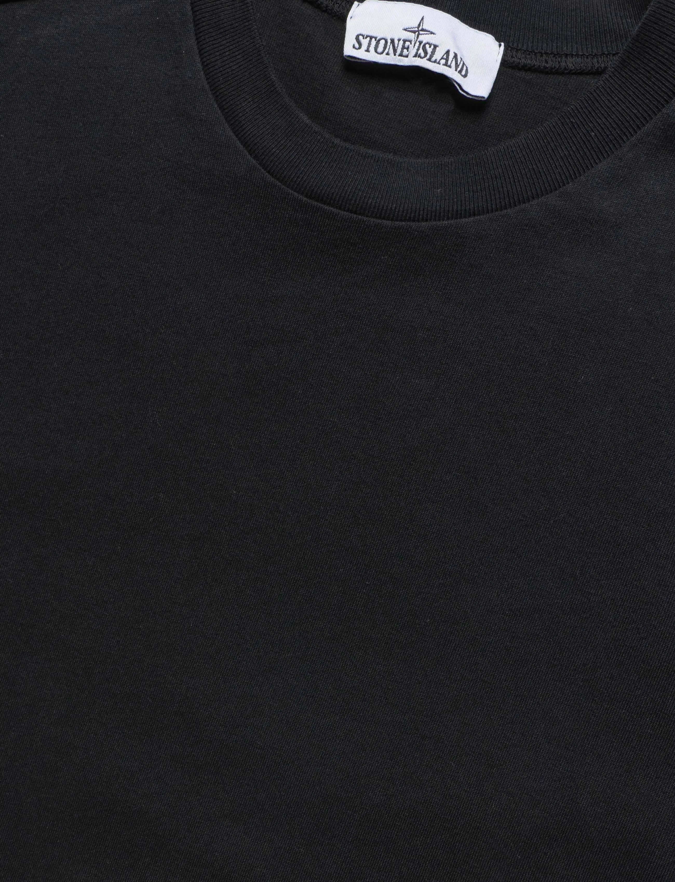 Stone Island - Heavy Organic Cotton Jersey - dressipluusid - black - 2