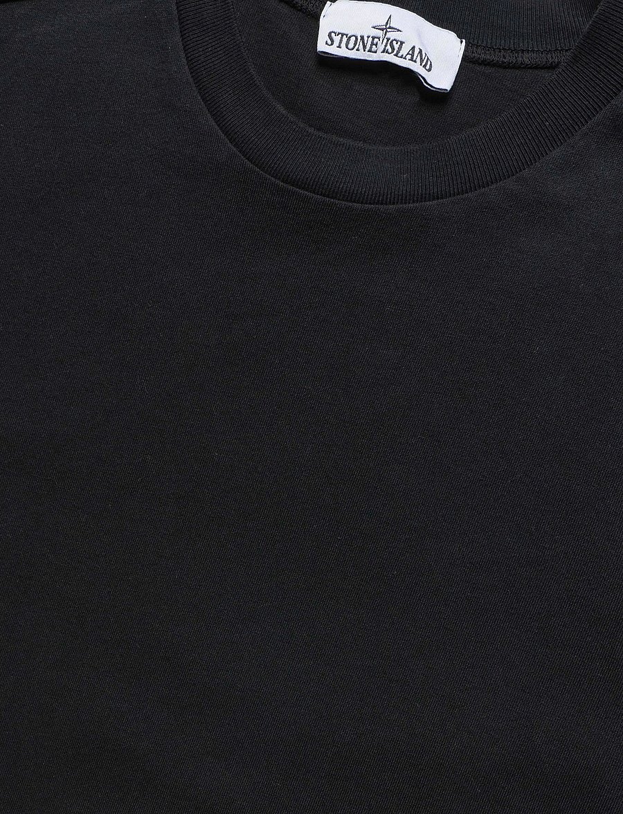 Stone Island - Heavy Organic Cotton Jersey - dressipluusid - black - 2
