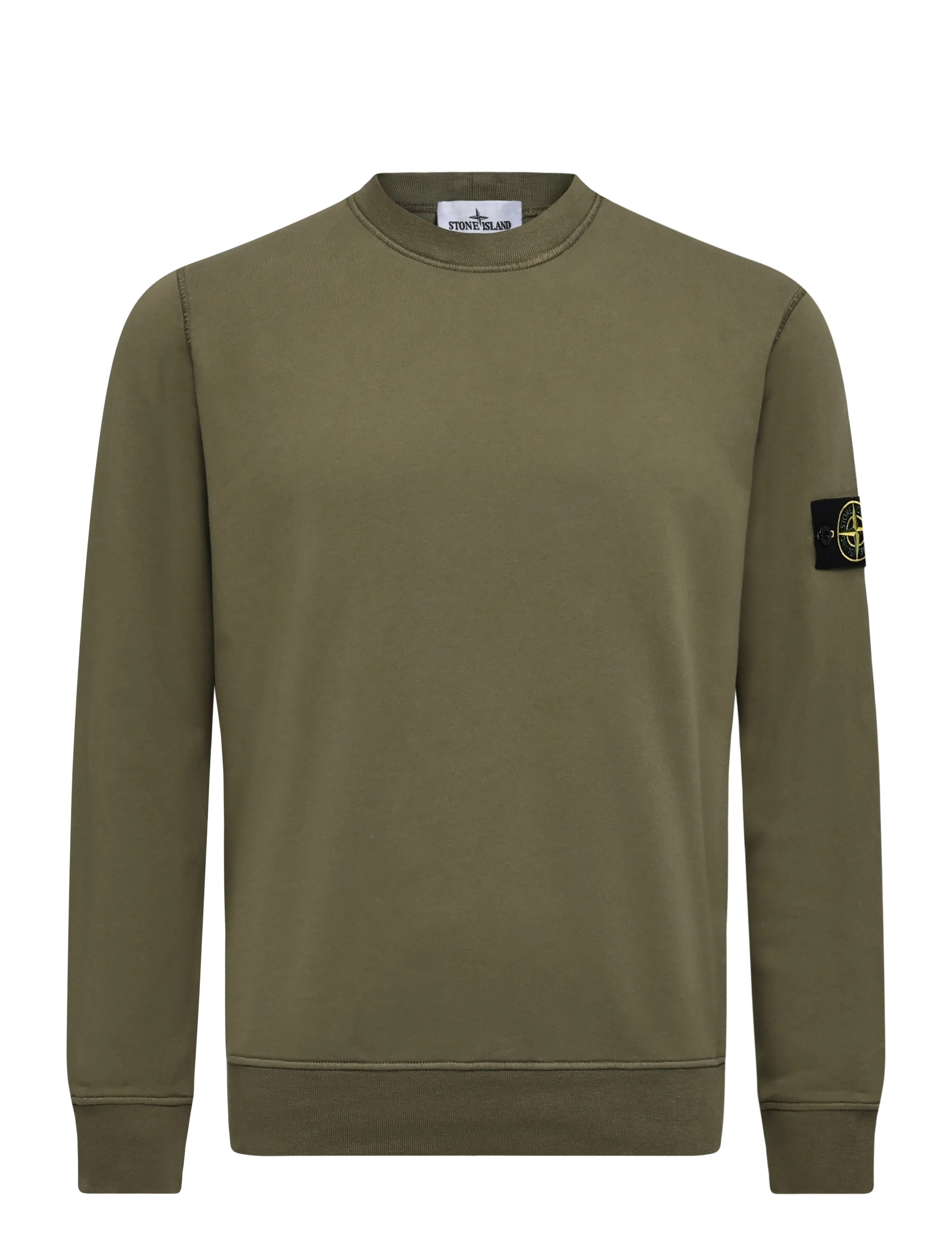 Stone Island Crewneck Sweatshirt - Sweatshirts - GREEN / green