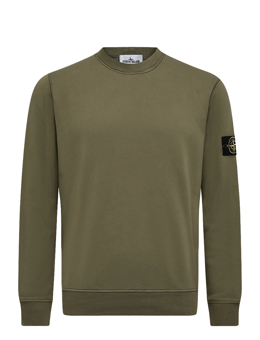 Stone Island - Crewneck Sweatshirt - sweatshirts - green - 0
