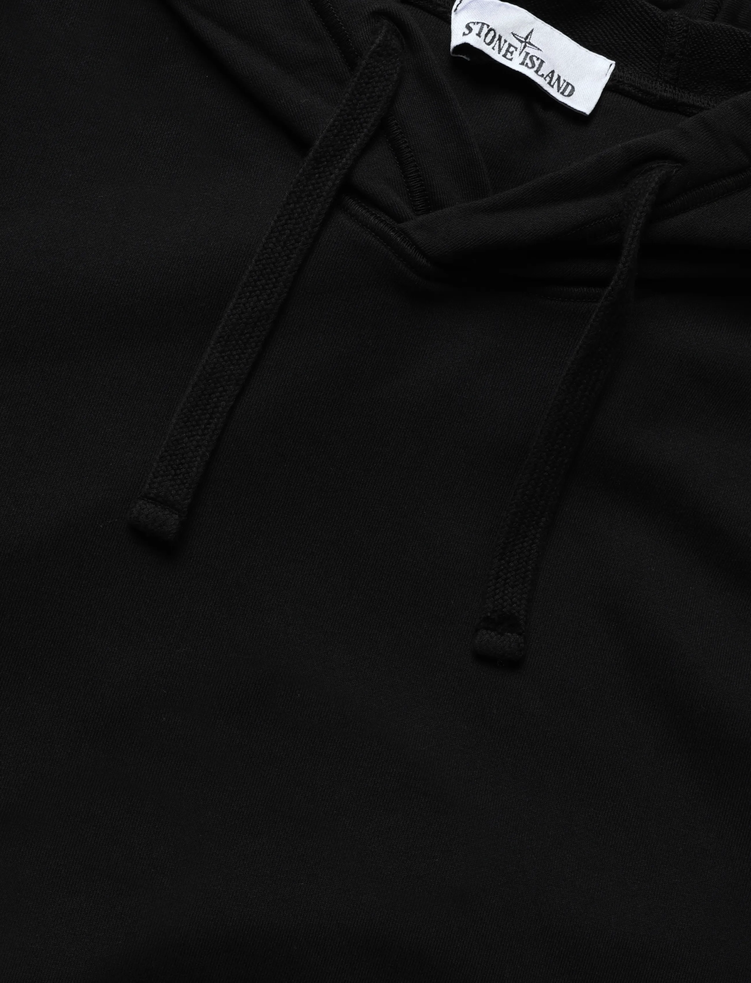 Stone Island - Organic Cotton Hooded Sweatshirt - hoodies - black - 2