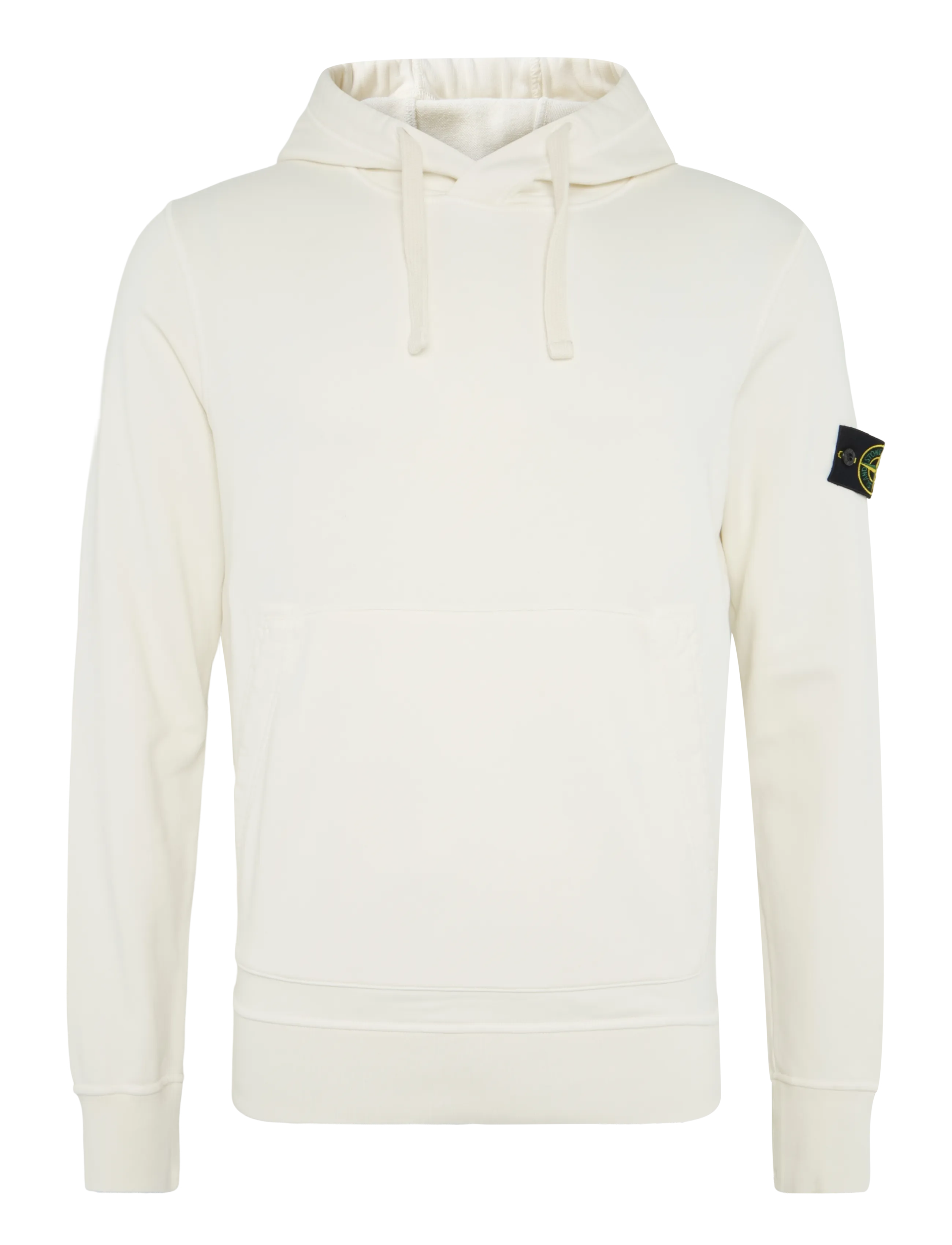 Stone Island Organic Cotton Hooded Sweatshirt - Streetstyle - CREME / cream