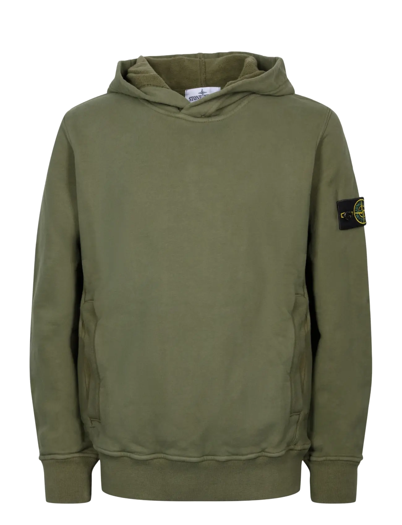 Stone Island Kids  Junior Hoodie - Dressipluusid ja kapuutsiga pusad - GREEN / green