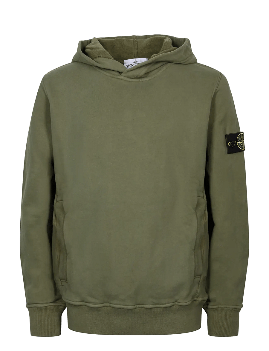 Stone Island - Kids Junior Hoodie - kapuzenpullover - green - 0