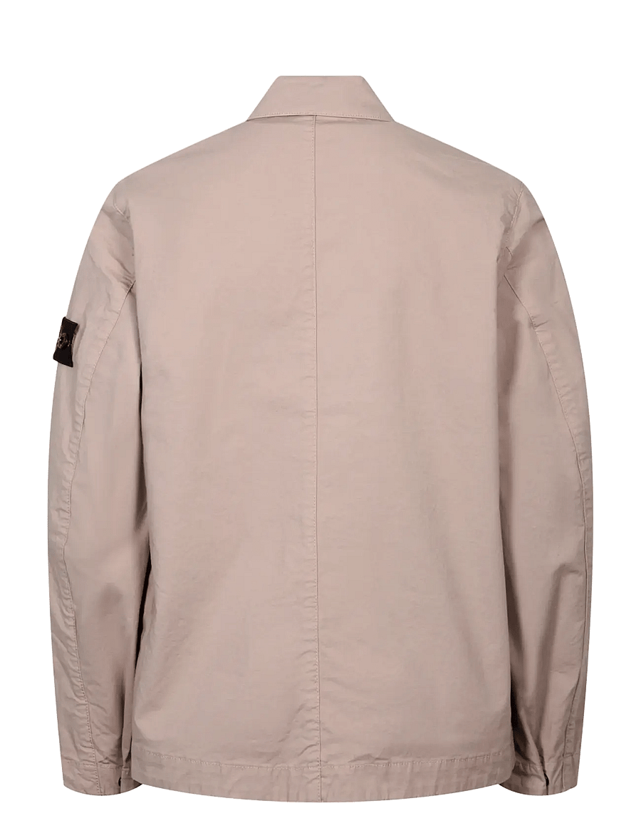 Stone Island - Kids Junior Shirt Jacket - light jackets - beige - 1
