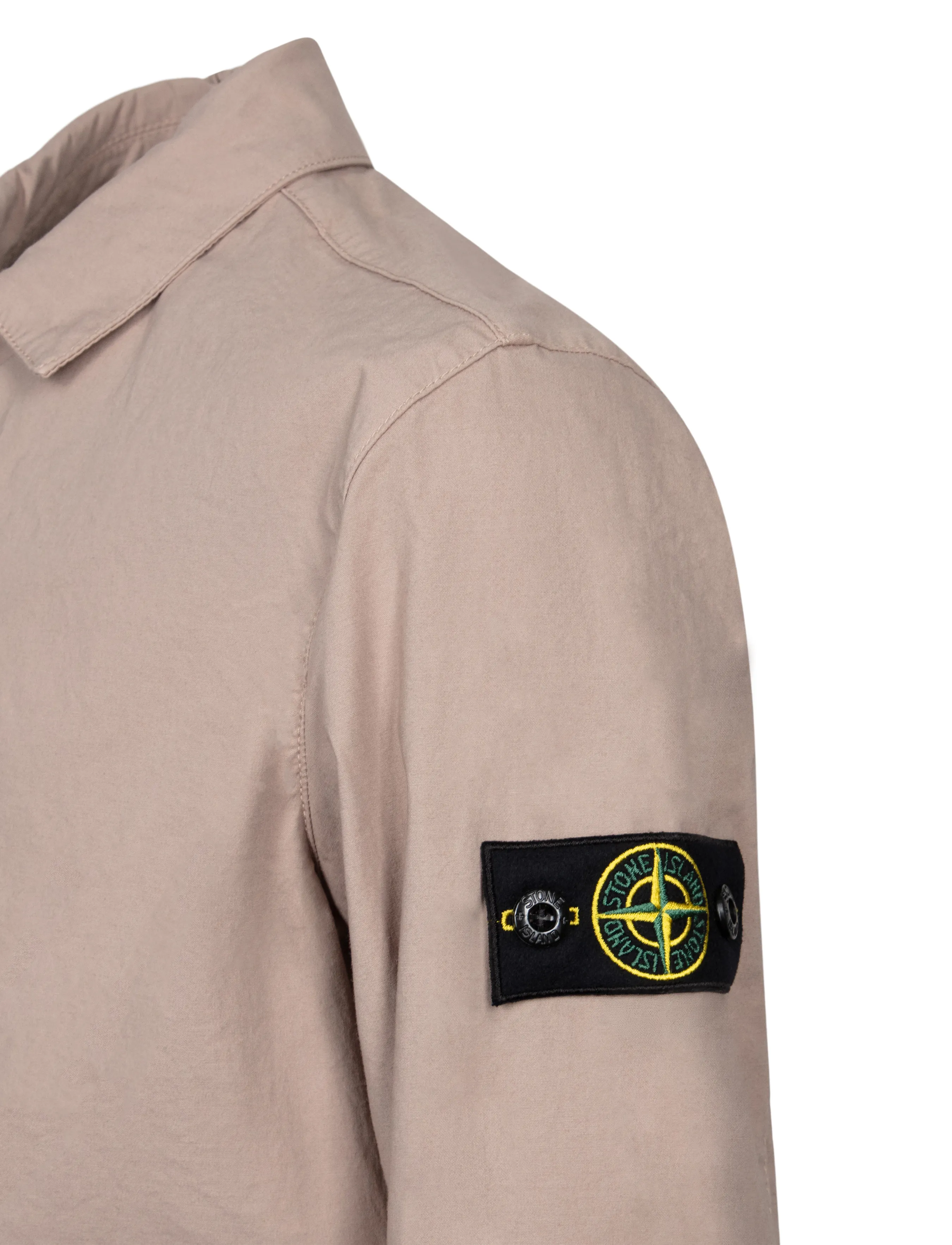 Stone Island - Kids  Junior Shirt Jacket - light jackets - beige - 2