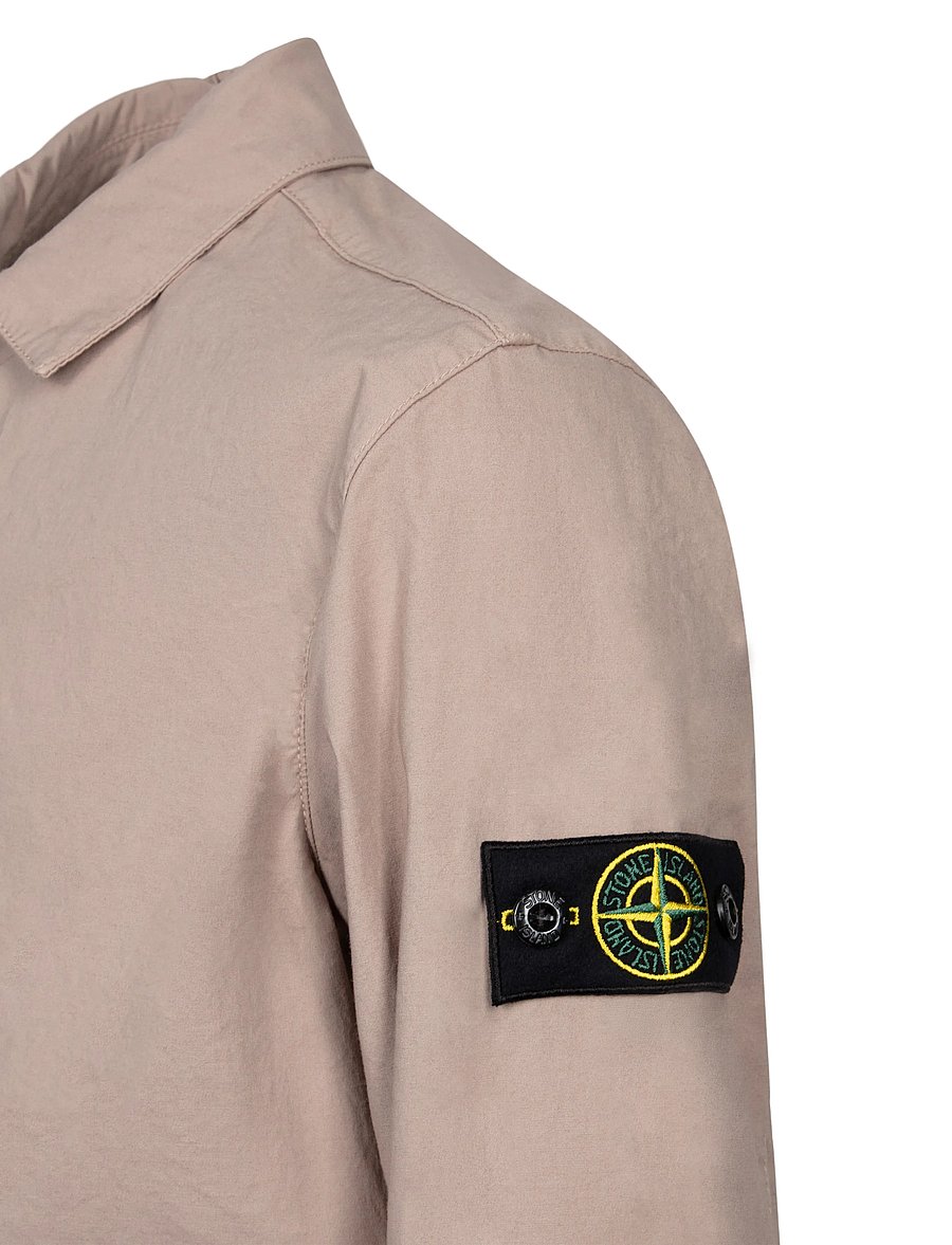 Stone Island - Kids Junior Shirt Jacket - light jackets - beige - 2