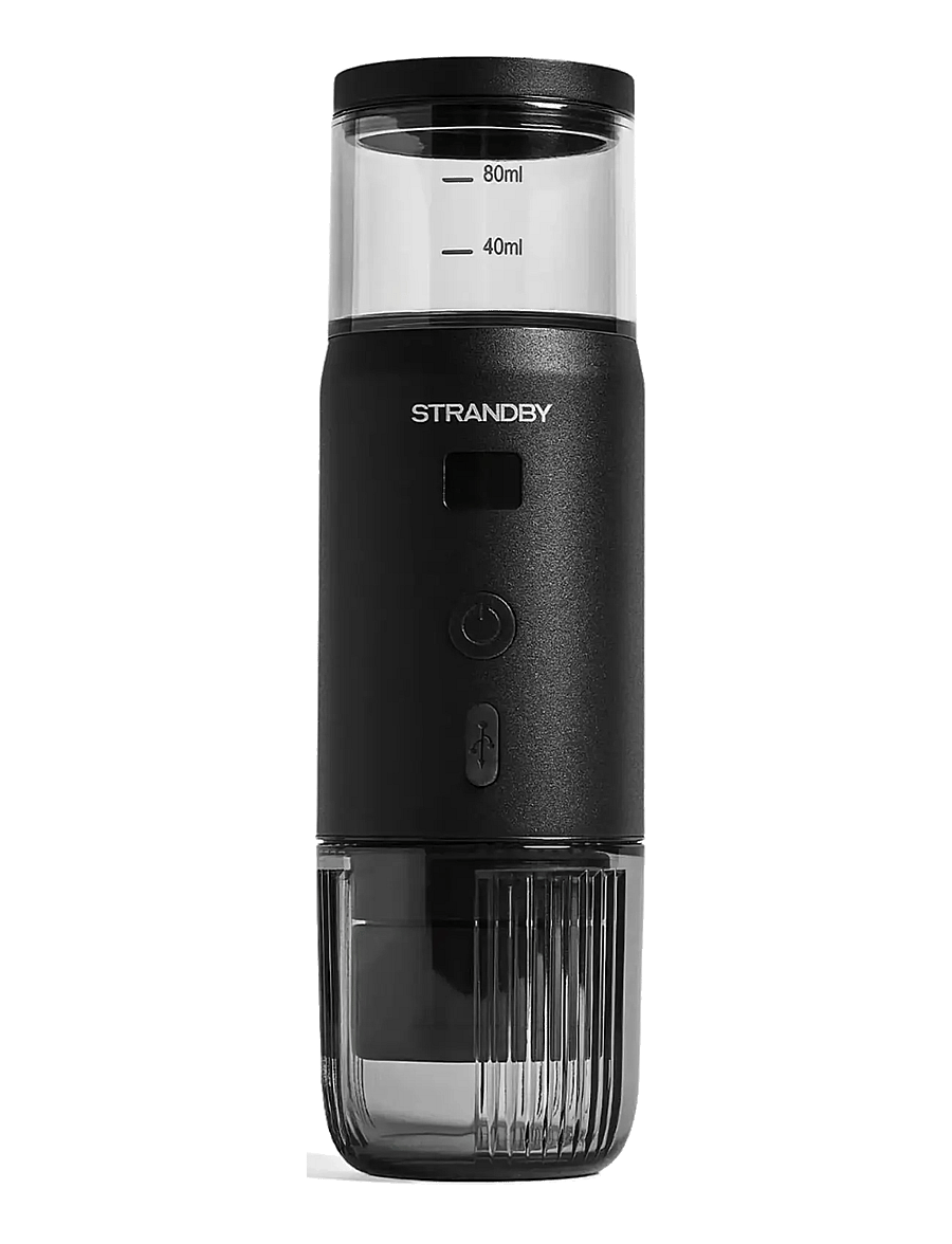 Strandby - STRANDBY PORTABLE COFFEE MAKER – BLACK - espressomaschinen - matte black - 0