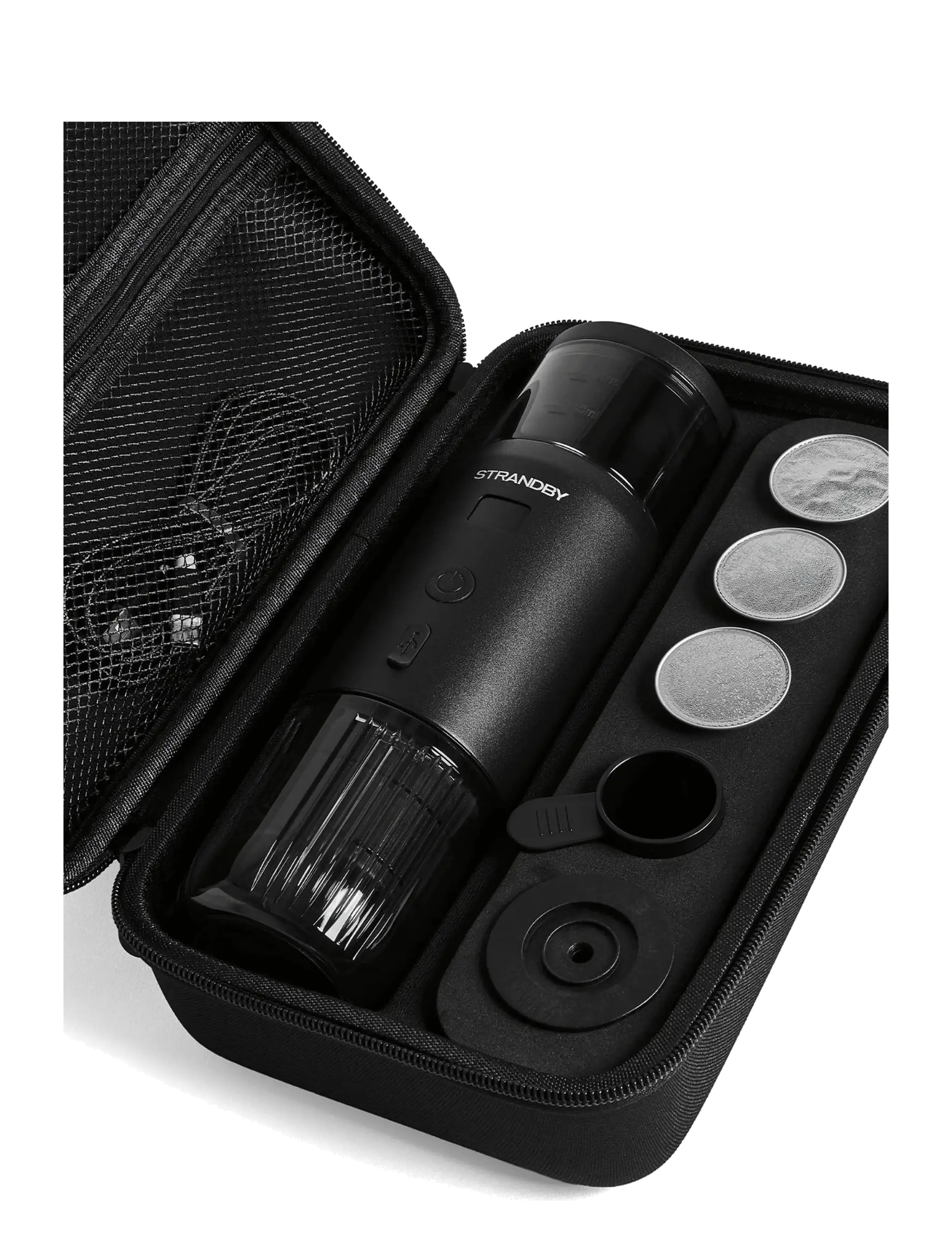 Strandby - STRANDBY PORTABLE COFFEE MAKER – BLACK - espressomaschinen - matte black - 1