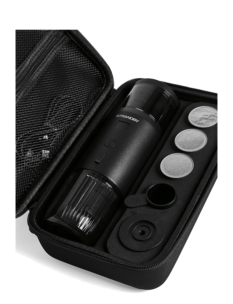 Strandby - STRANDBY PORTABLE COFFEE MAKER – BLACK - espressomaschinen - matte black - 1