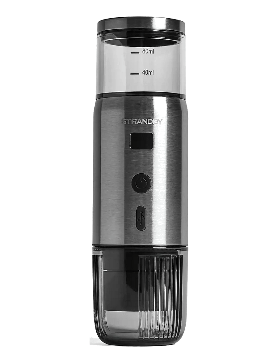 Strandby - STRANDBY PORTABLE COFFEE MAKER – SILVER - espressomaschinen - silver - 0