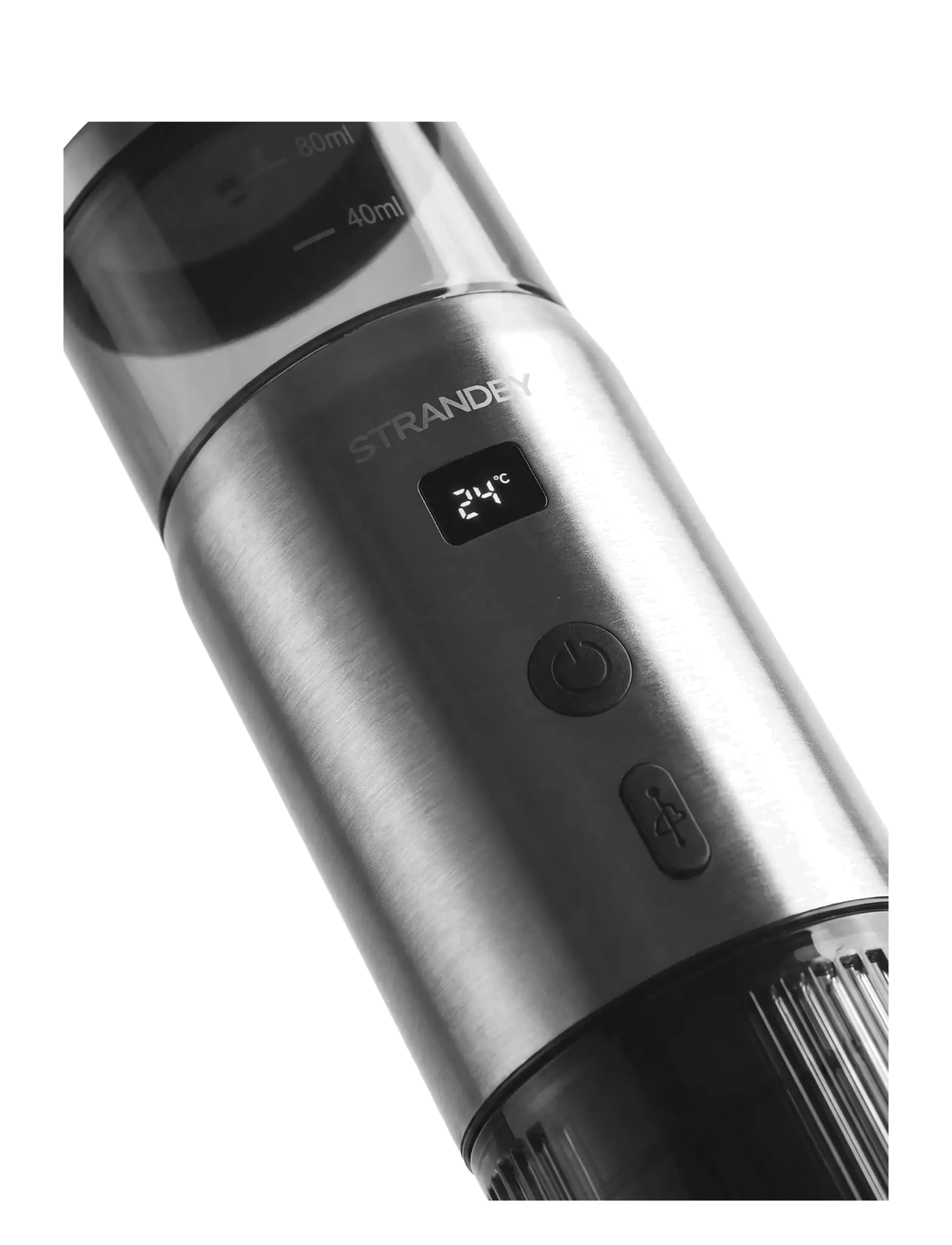 Strandby - STRANDBY PORTABLE COFFEE MAKER – SILVER - espressomaschinen - silver - 4