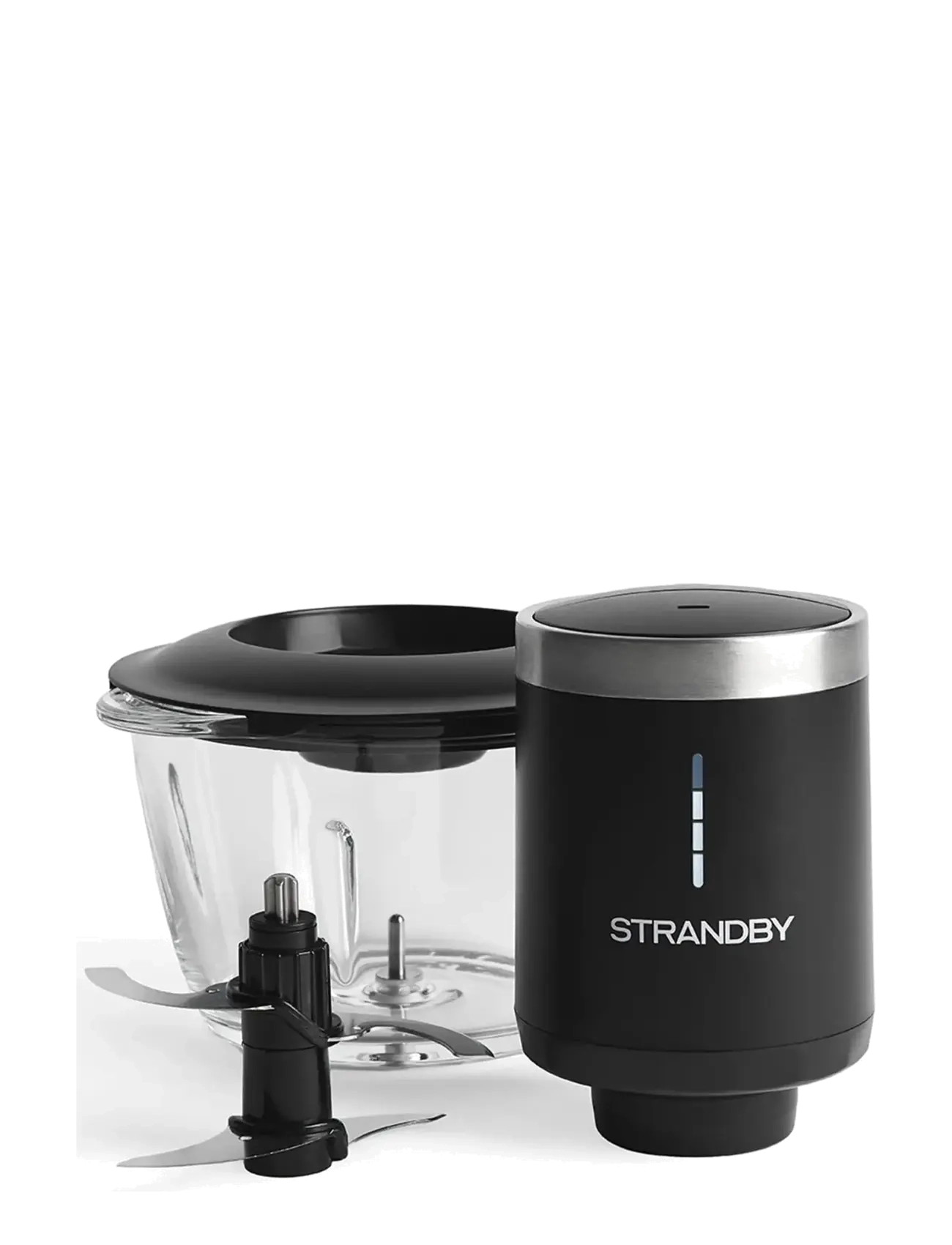 Strandby - STRANDBY CORDLESS MINI CHOPPER - MATTE BLACK - mixer - matte black - 1