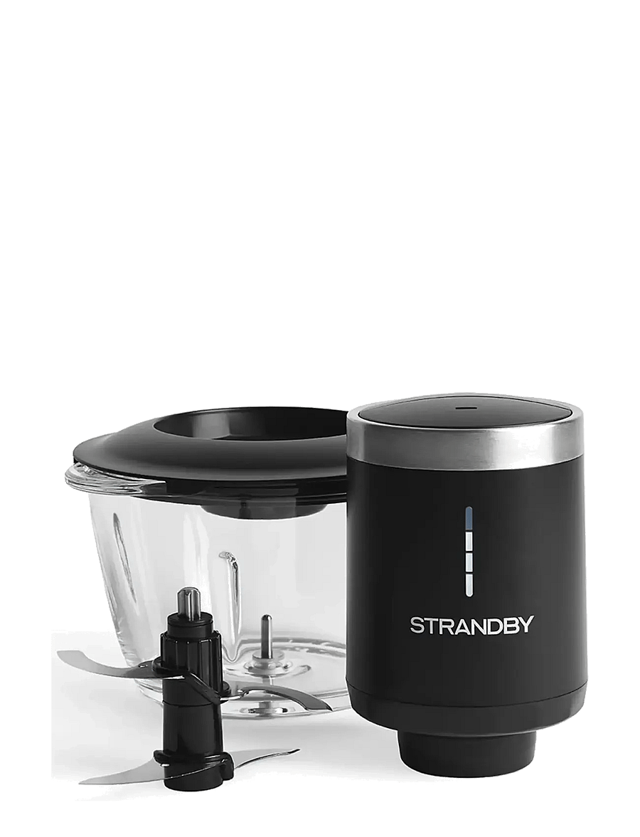 Strandby - STRANDBY CORDLESS MINI CHOPPER - MATTE BLACK - mixer - matte black - 1