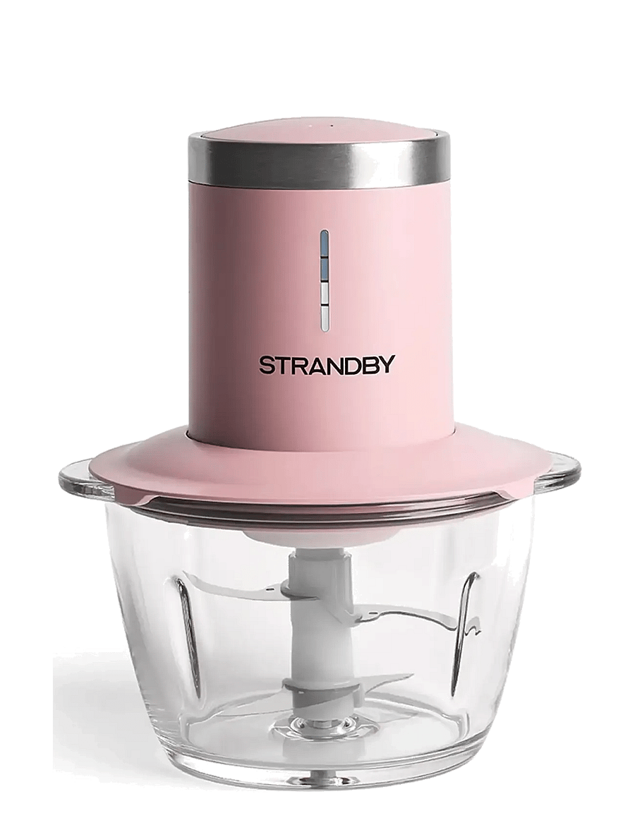 Strandby - STRANDBY CORDLESS MINI CHOPPER - PINK - mixer - pink - 0