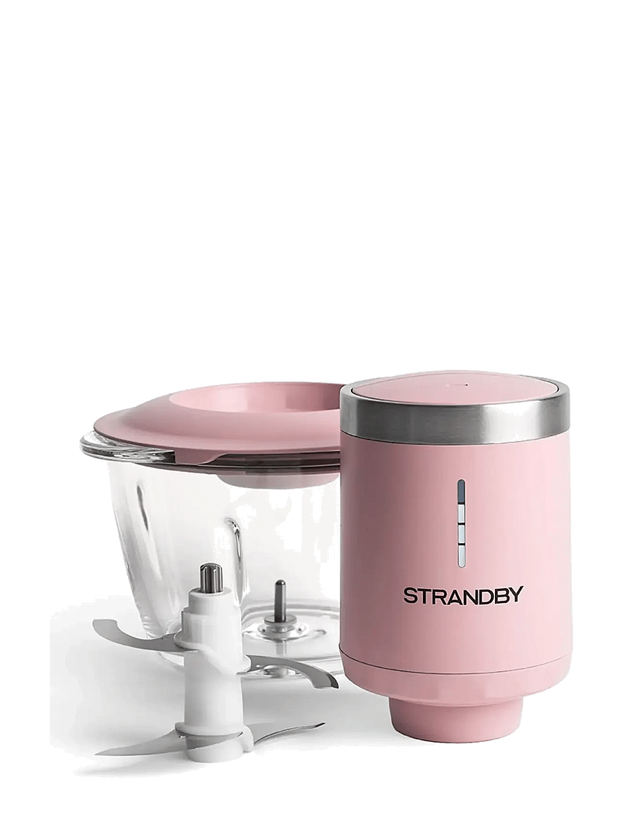 Strandby - STRANDBY CORDLESS MINI CHOPPER - PINK - mixer - pink - 1