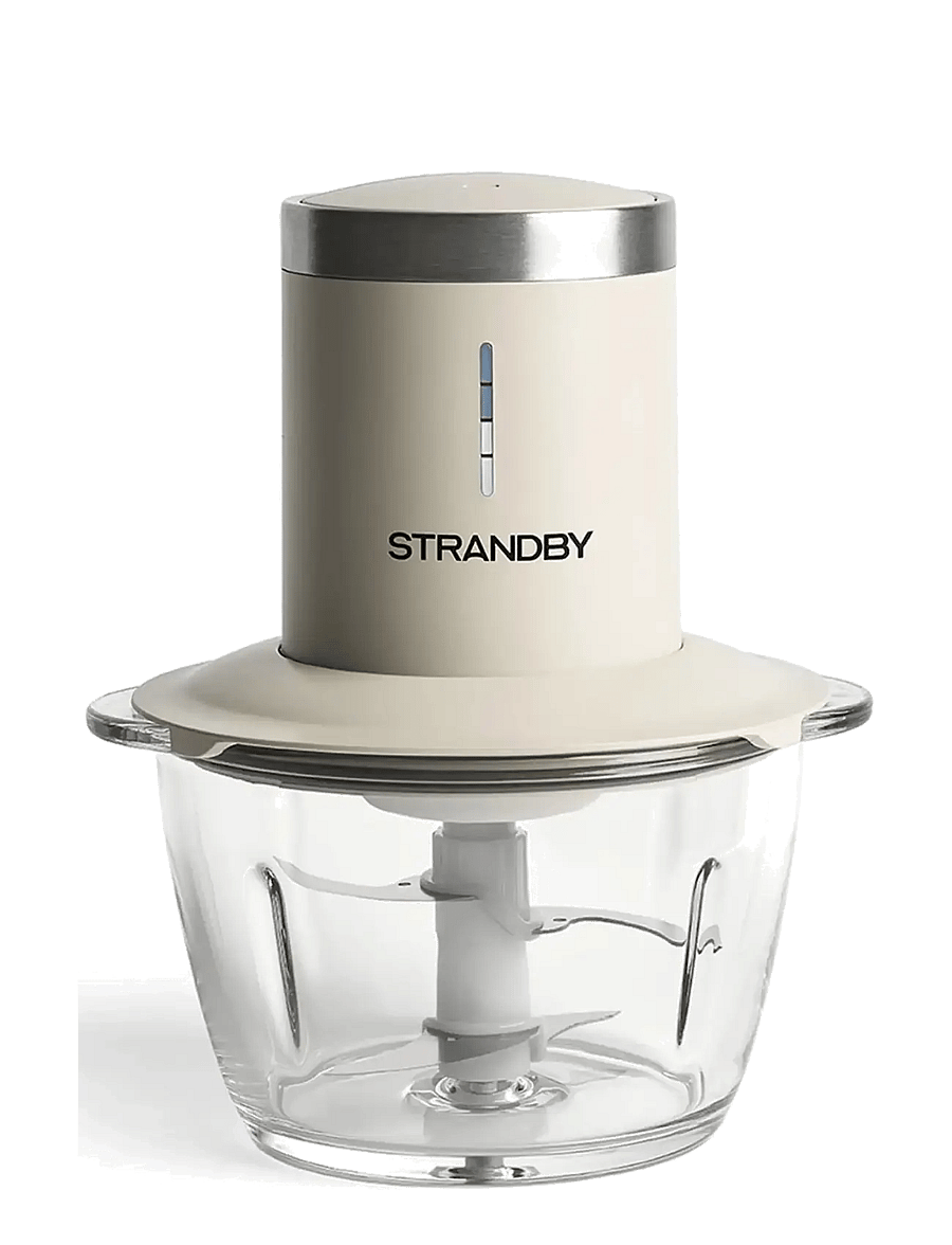 Strandby - STRANDBY CORDLESS MINI CHOPPER - CREAM WHITE - mixer - cream white - 0