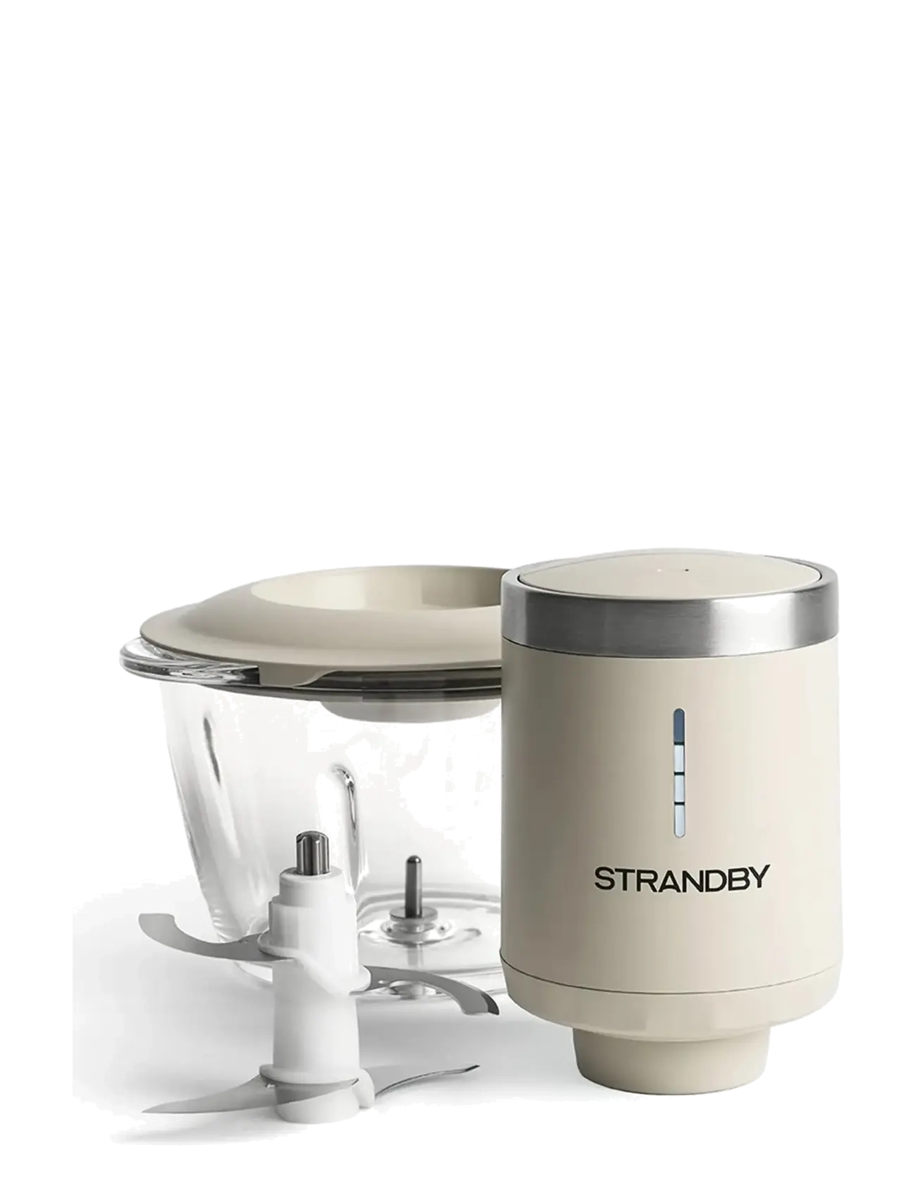 Strandby - STRANDBY CORDLESS MINI CHOPPER - CREAM WHITE - mixer - cream white - 1