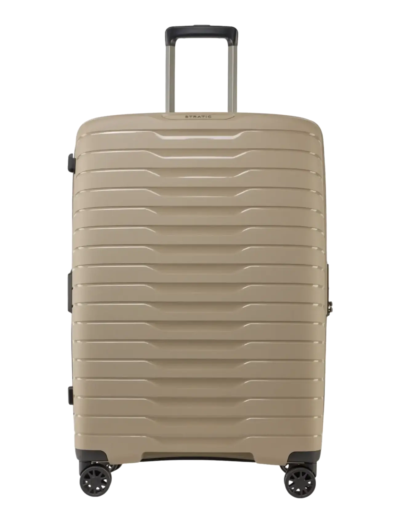 STRATIC Novium Sl Trolley, M, Suitcases, Beige - Hardshell Frauen