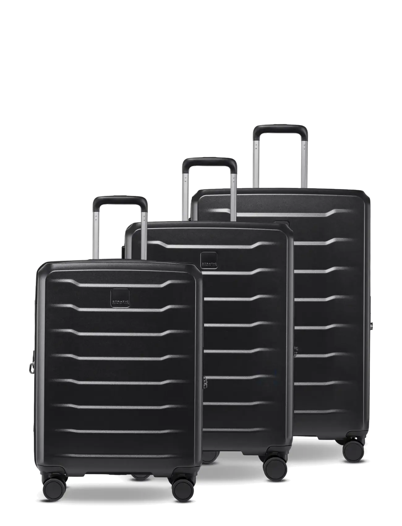 STRATIC Phoenix Sl Trolley, M, Suitcases, Schwarz - Hardshell Frauen