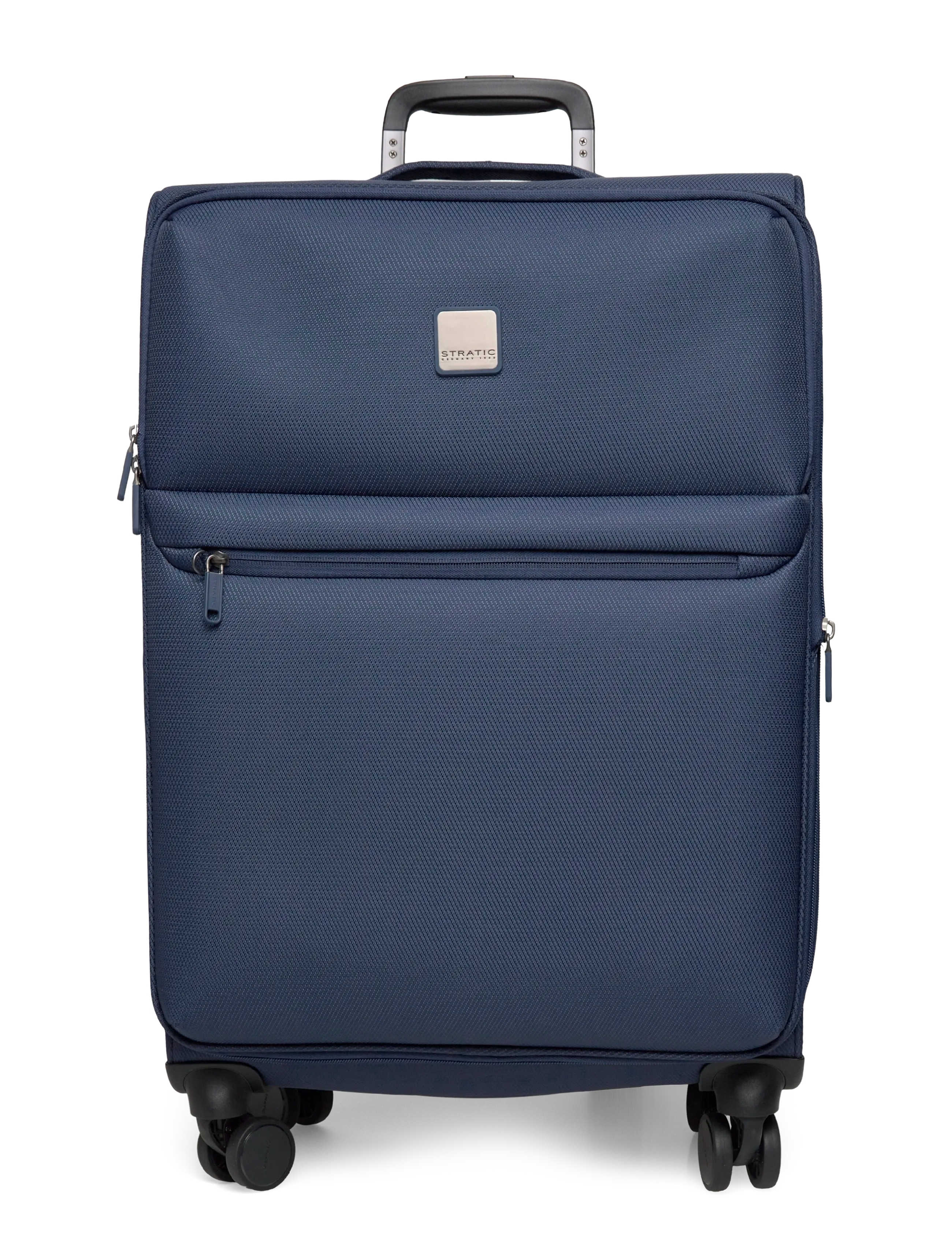 STRATIC Lite Trolley S, M, Suitcases, Marineblau - Softshell Frauen
