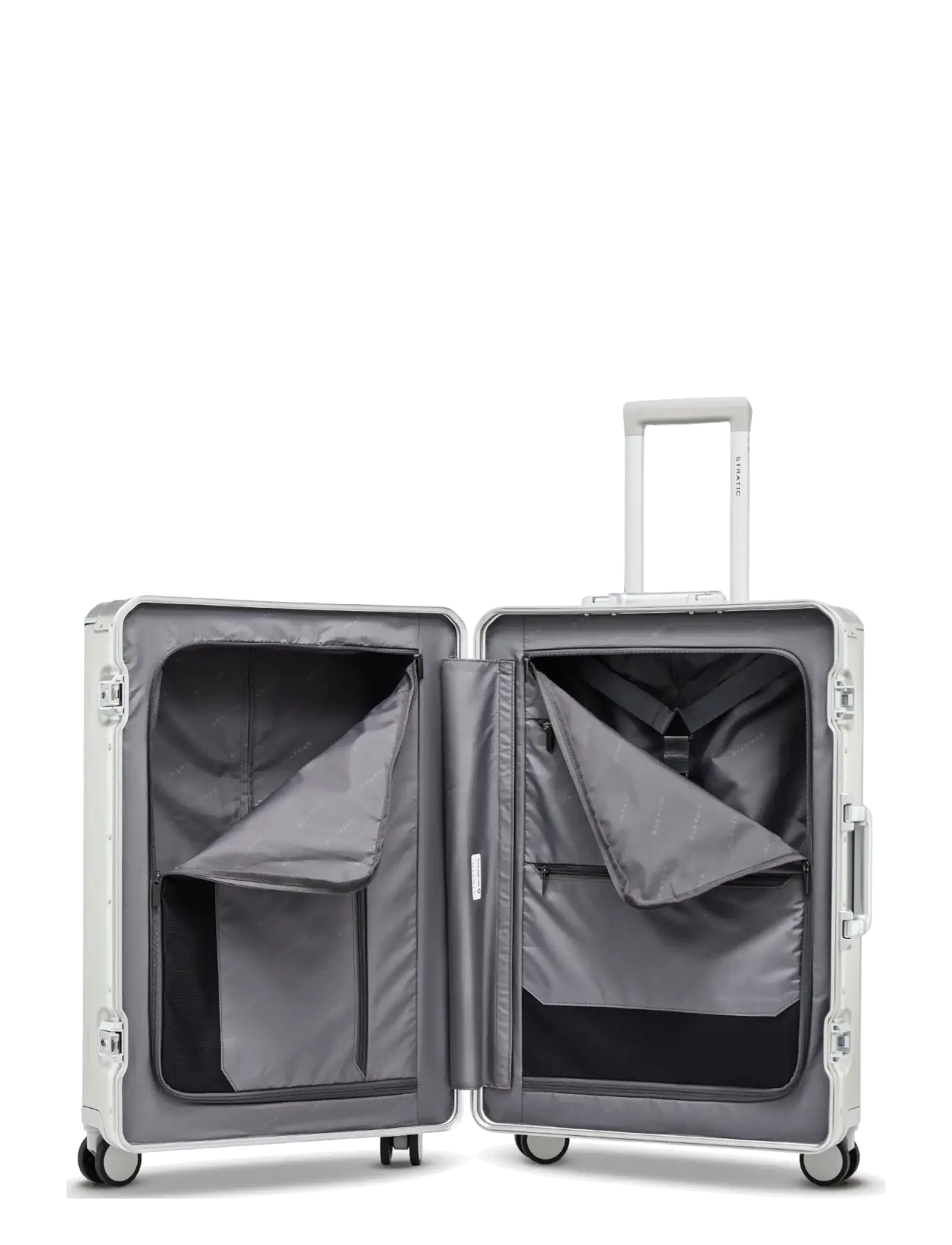 STRATIC - PHOENIX ALU - Trolley - shoppa efter tillfälle - silver - 4