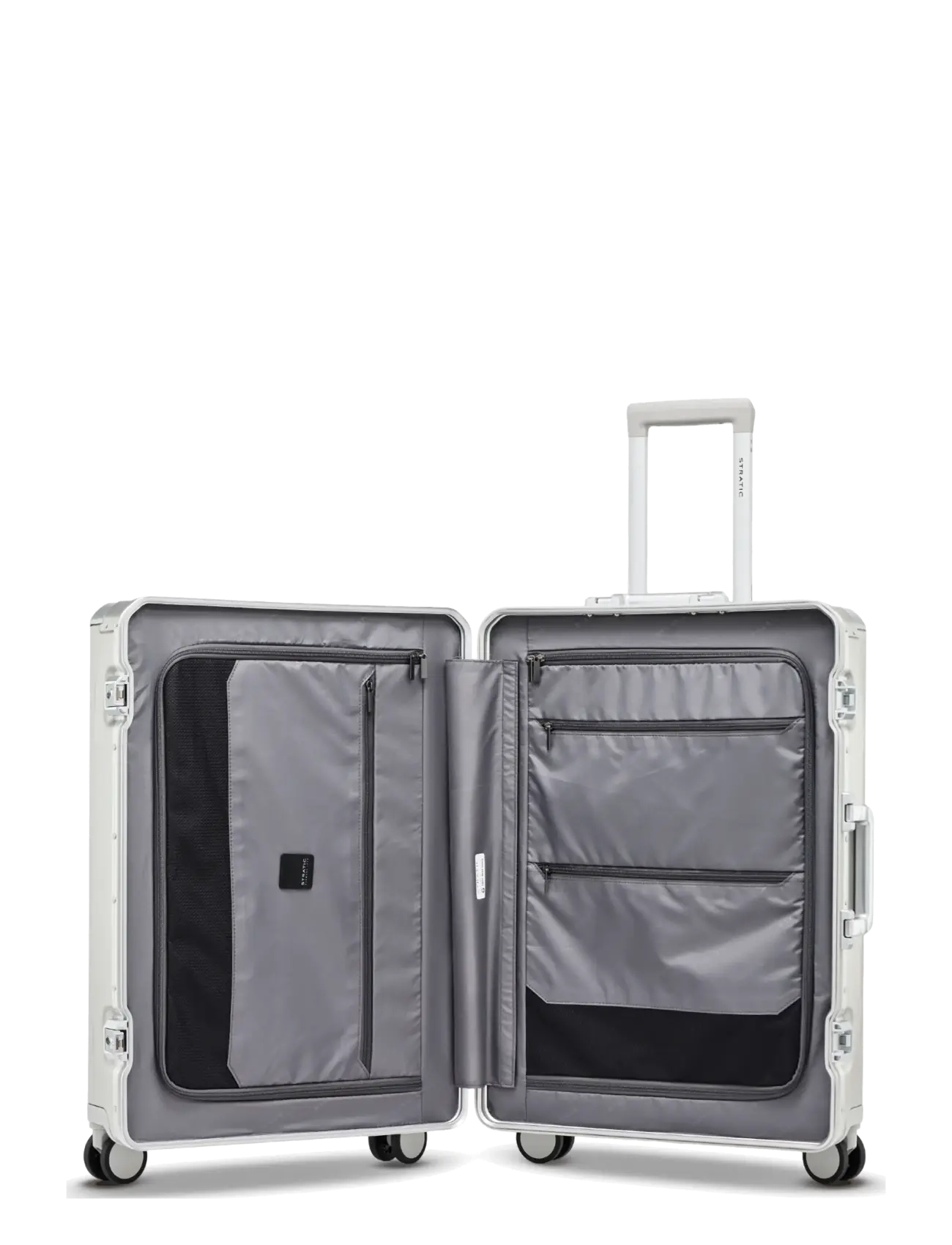 STRATIC - PHOENIX ALU - Trolley - shoppa efter tillfälle - silver - 5