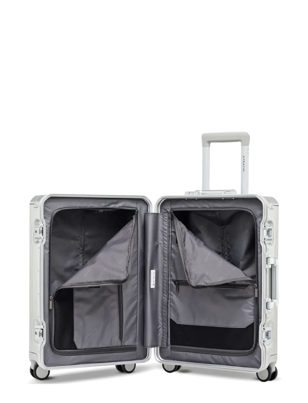 STRATIC - PHOENIX ALU - Trolley - feriefavoritter - silver - 4