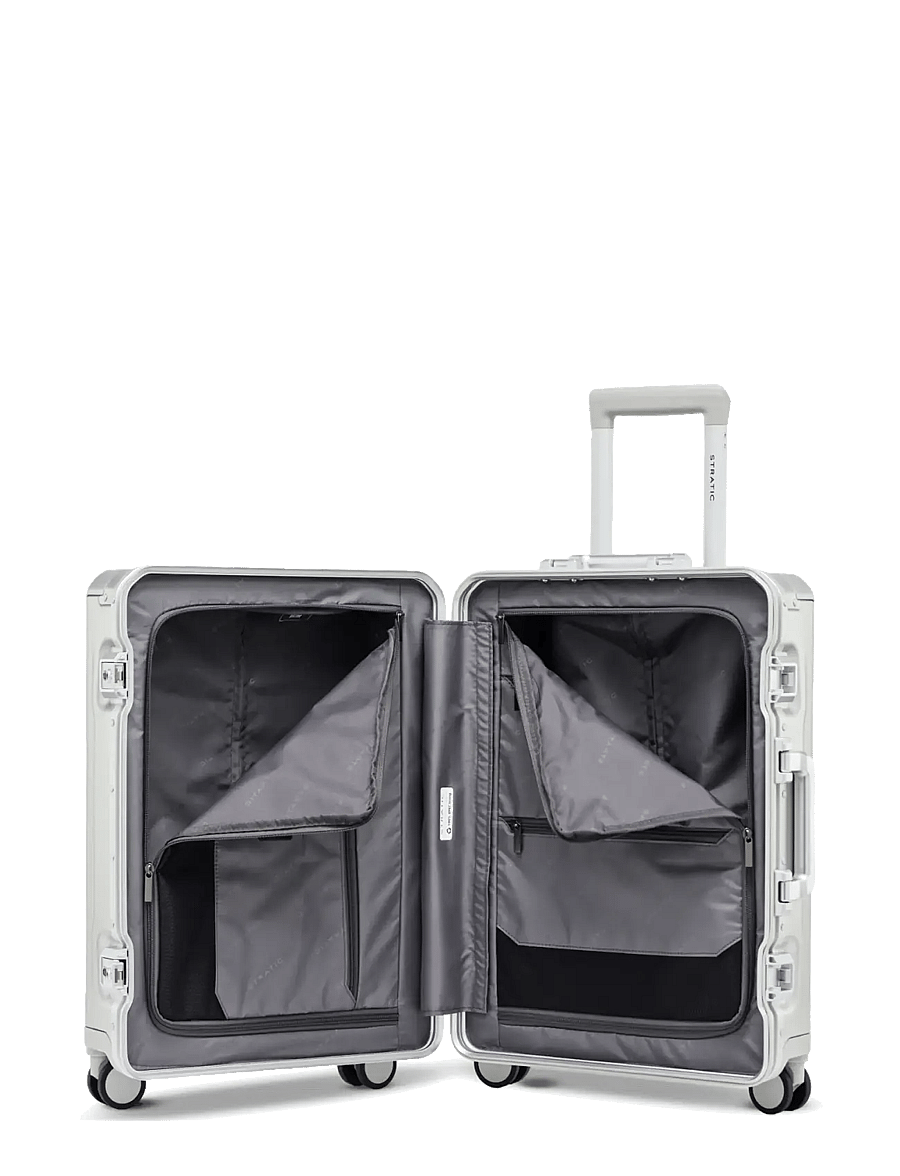 STRATIC - PHOENIX ALU - Trolley - feriefavoritter - silver - 4