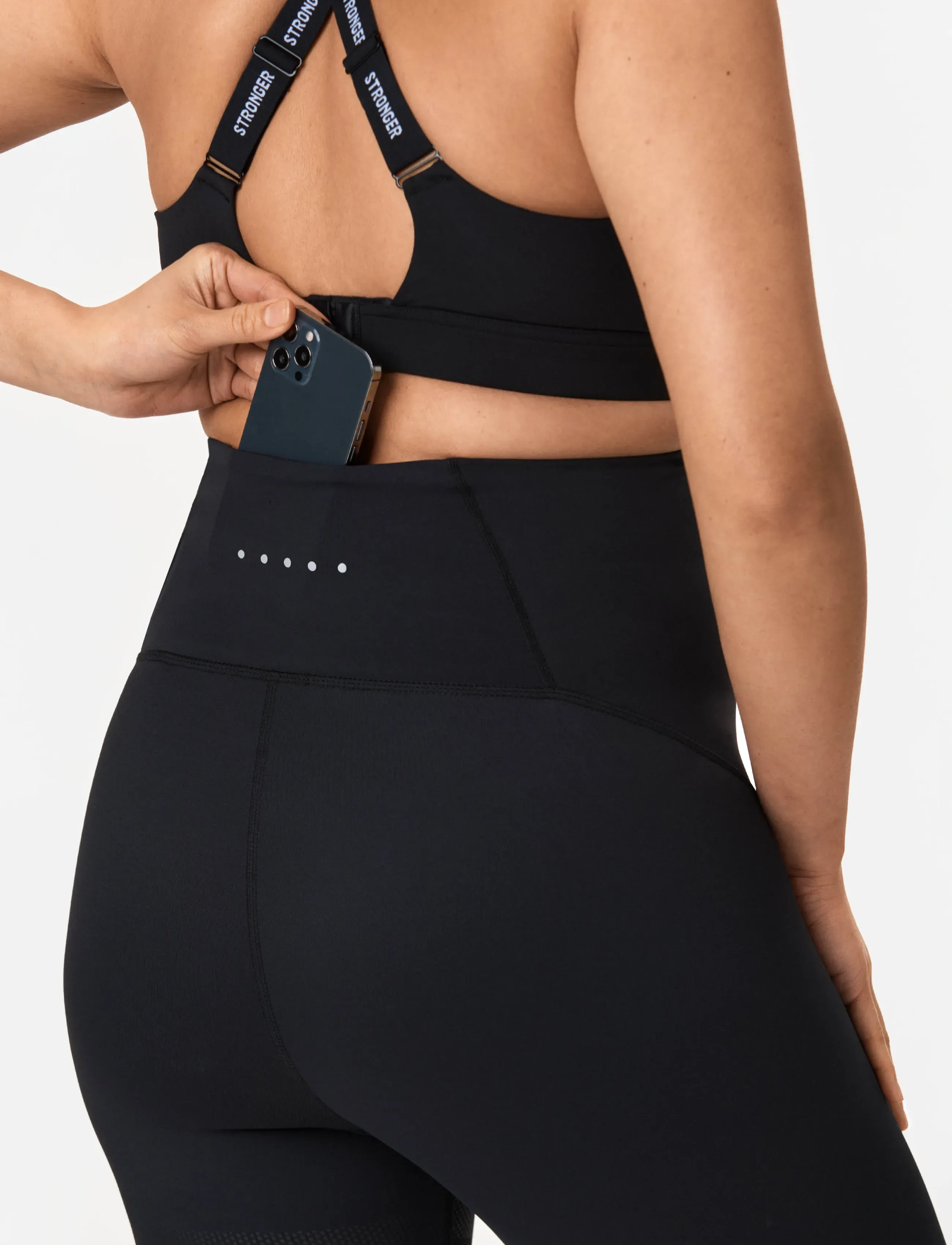 STRONGER - Signature Maternity Leggings - tights - black - 2