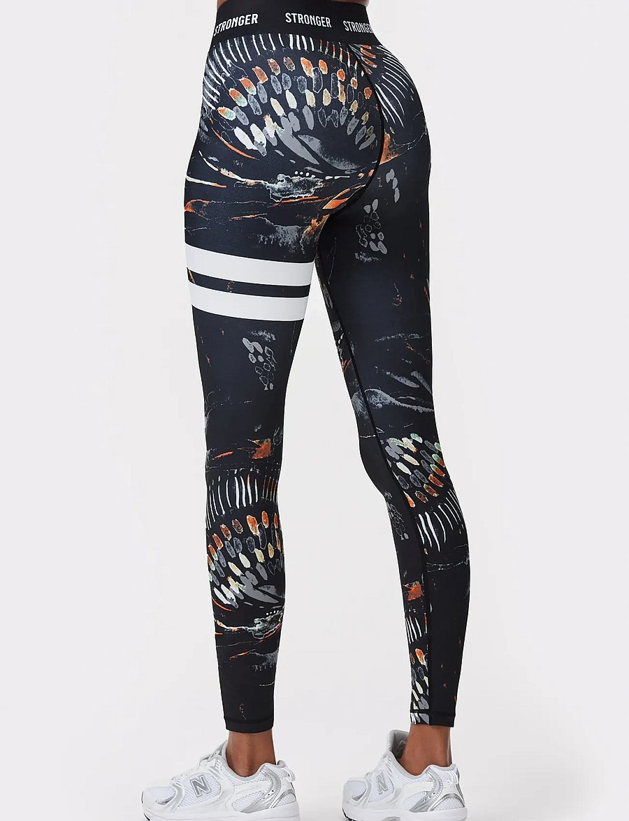 STRONGER - Voodoo Leggings - volle länge - voodoo - 0