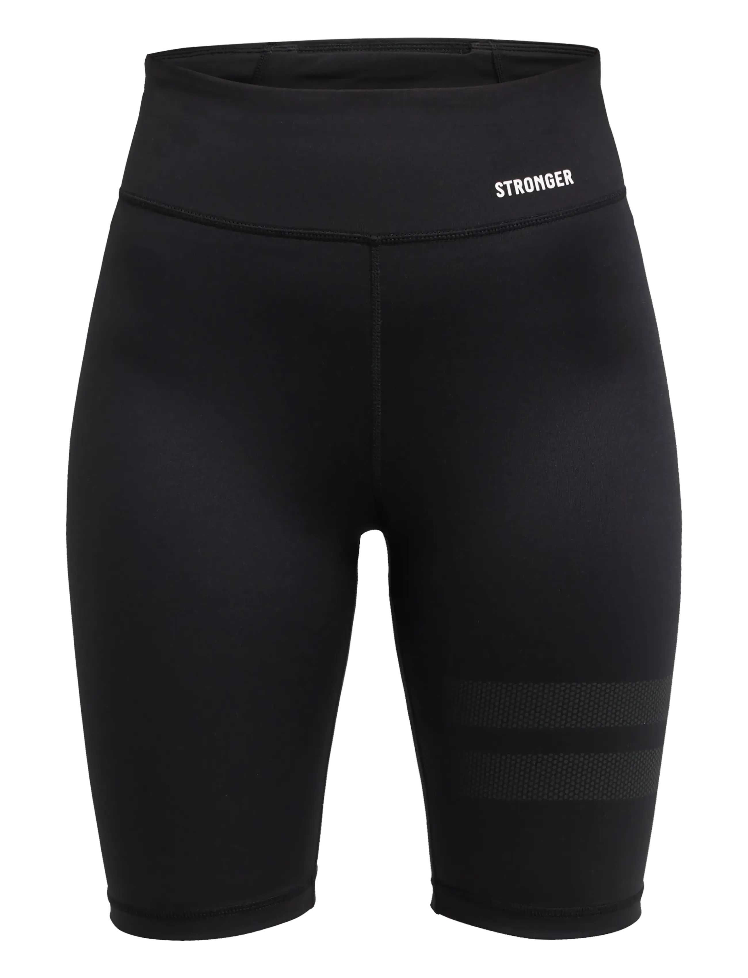 STRONGER Signature Bike Shorts - Jalgrattasõit - BLACK / black