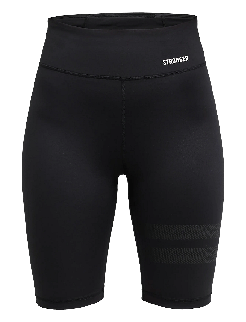 STRONGER - Signature Bike Shorts - rattapüksid - black - 1