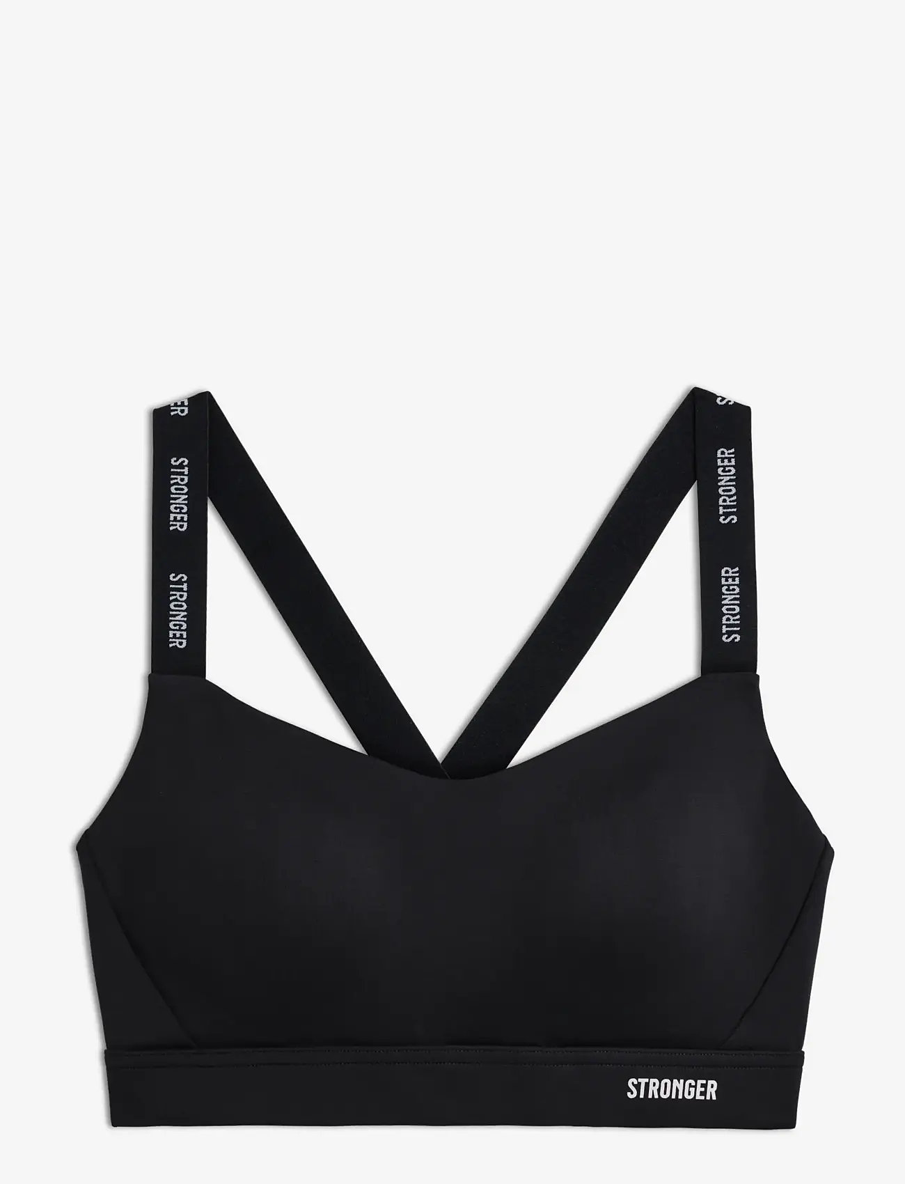 STRONGER - Power Sports Bra - sports-bh'er - black - 1