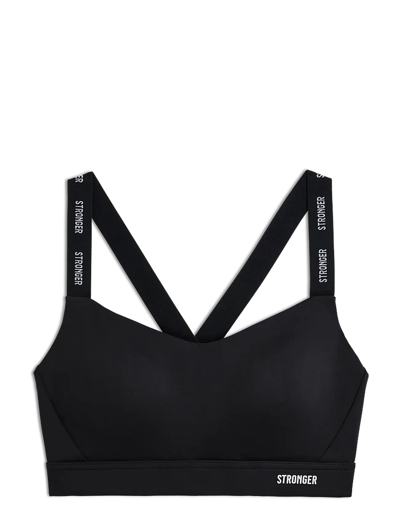 STRONGER - Power Sports Bra - sports-bh'er - black - 1