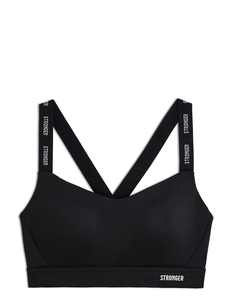STRONGER - Power Sports Bra - sport-bhs - black - 1