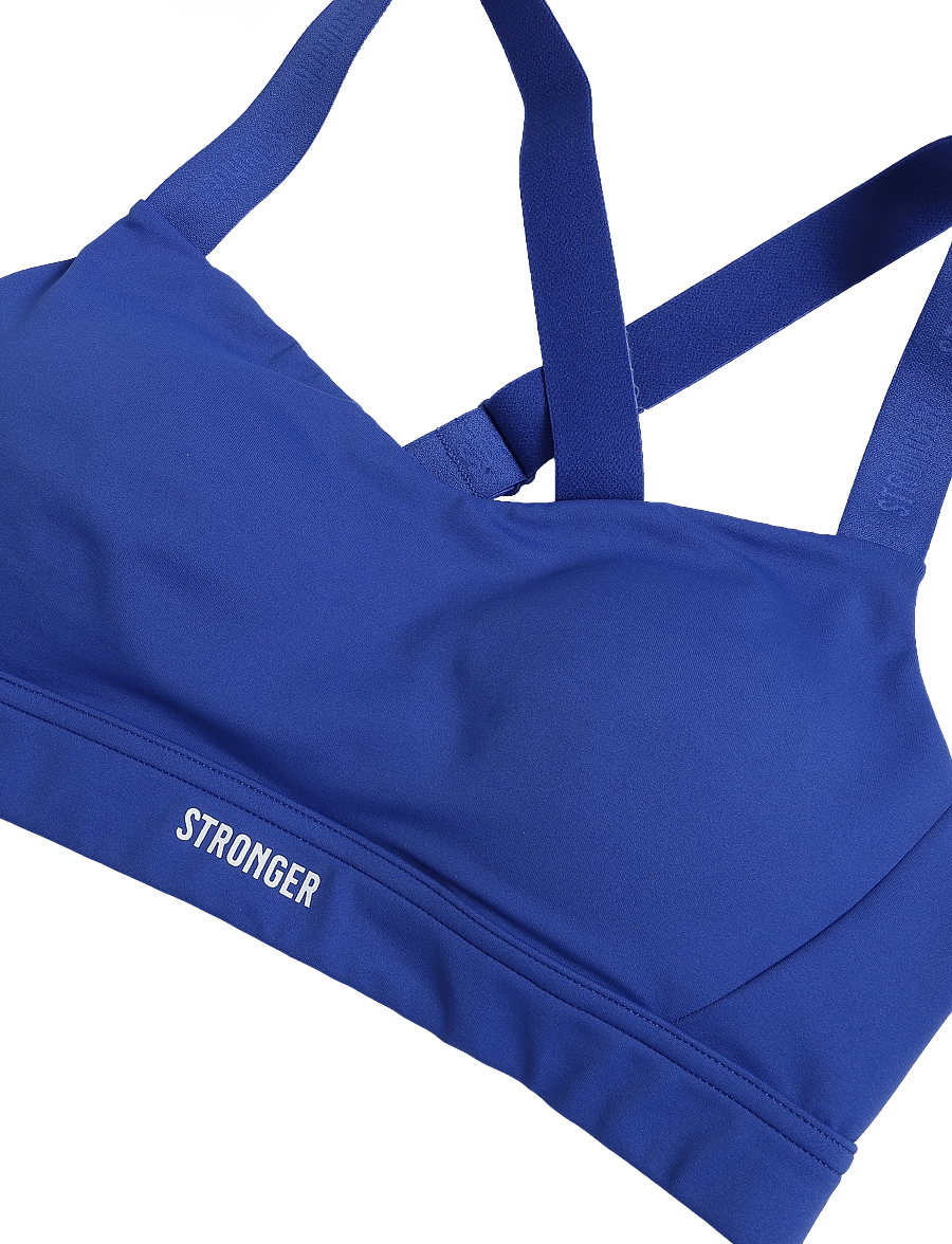 STRONGER - Power Sports Bra - sport bh:ar - stronger blue - 2