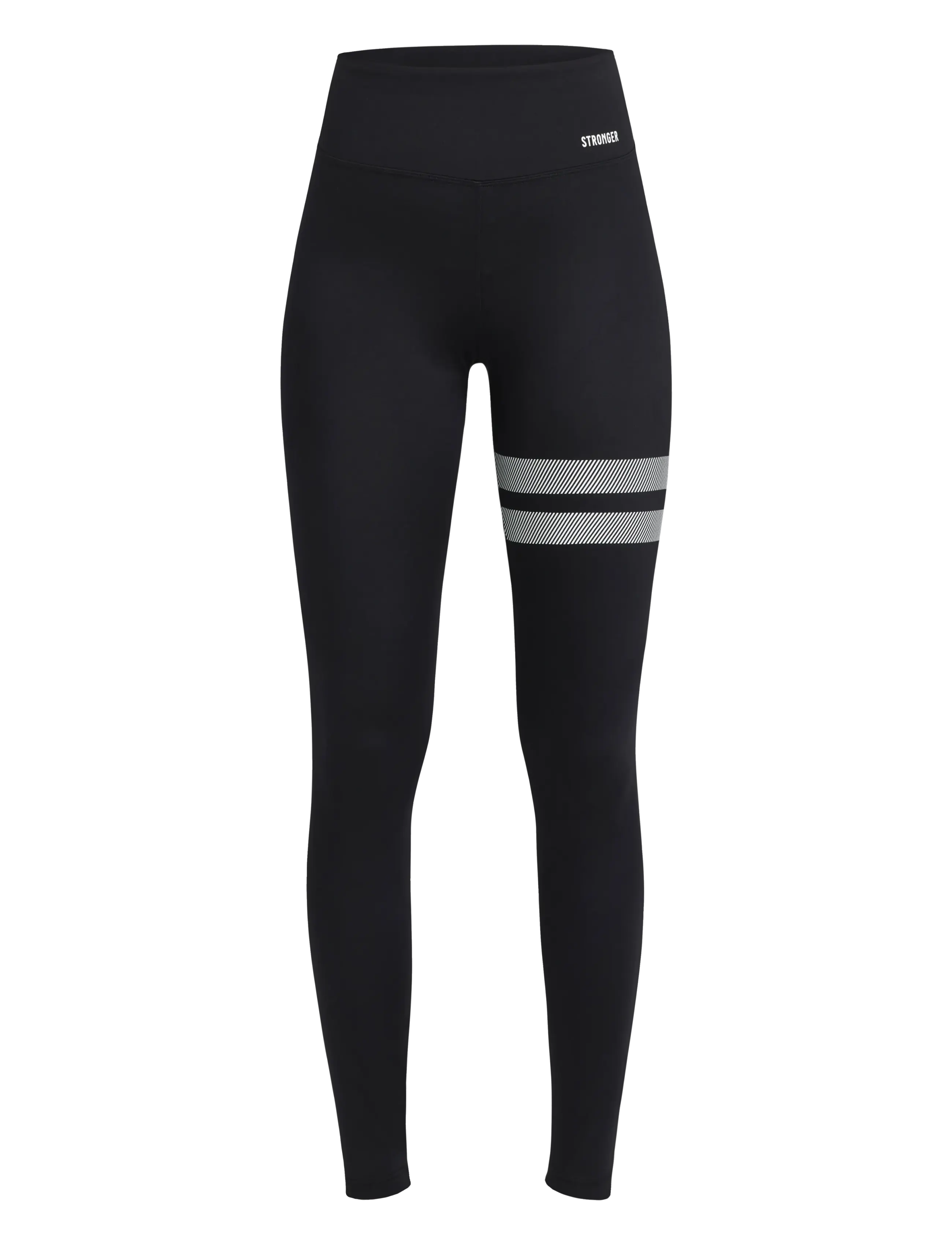STRONGER Power Leggings Schwarz - L - Damen