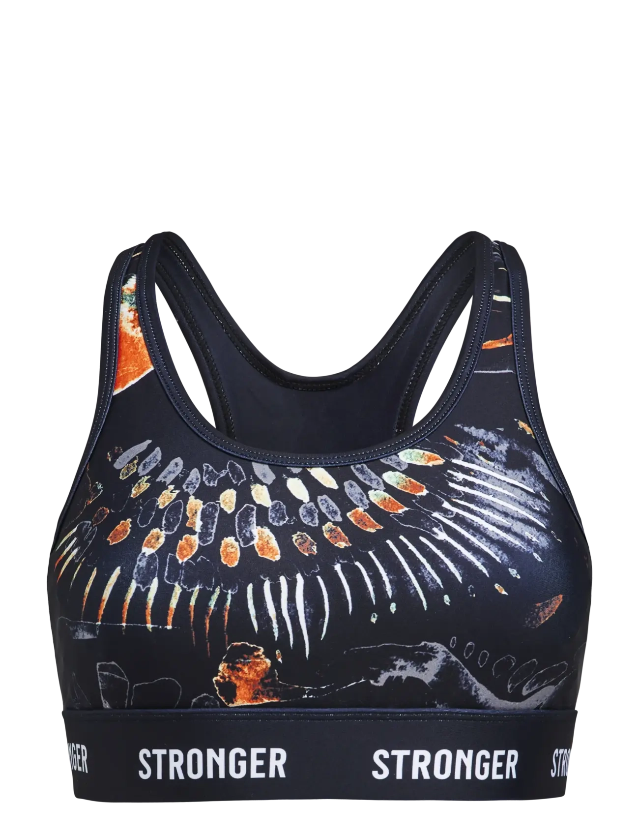 STRONGER Voodoo Sports Bra - Kläder - VOODOO / black