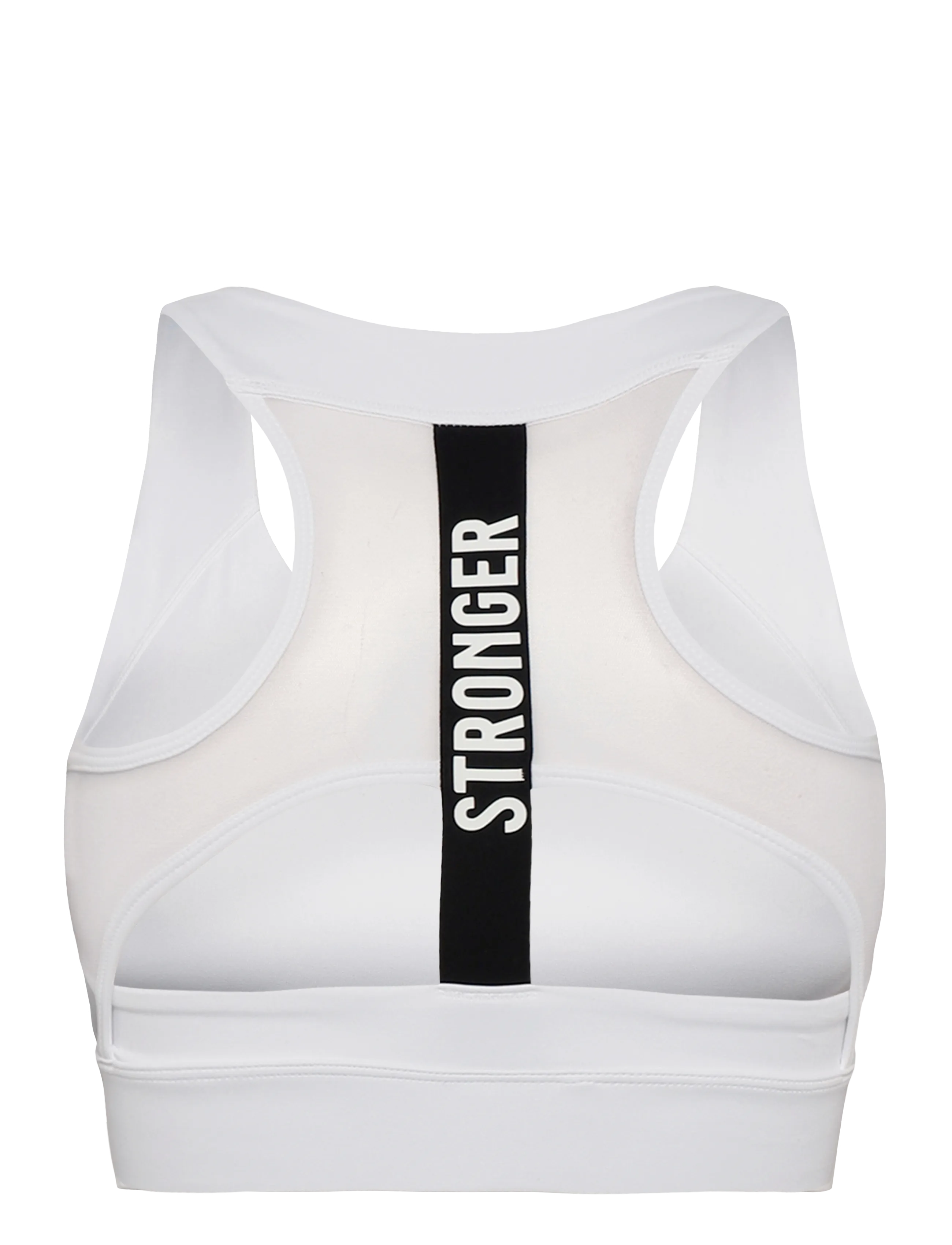 STRONGER - Bounce Sports Bra - sports-bh'er - white - 1
