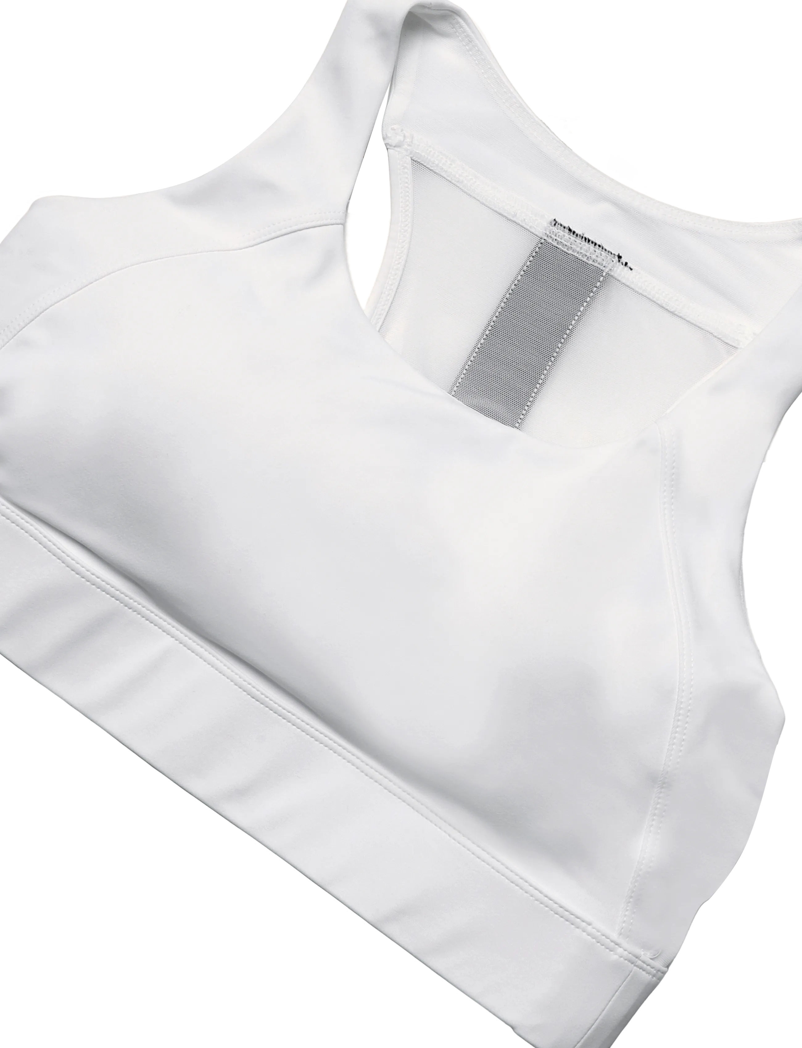 STRONGER - Bounce Sports Bra - sports-bh'er - white - 2